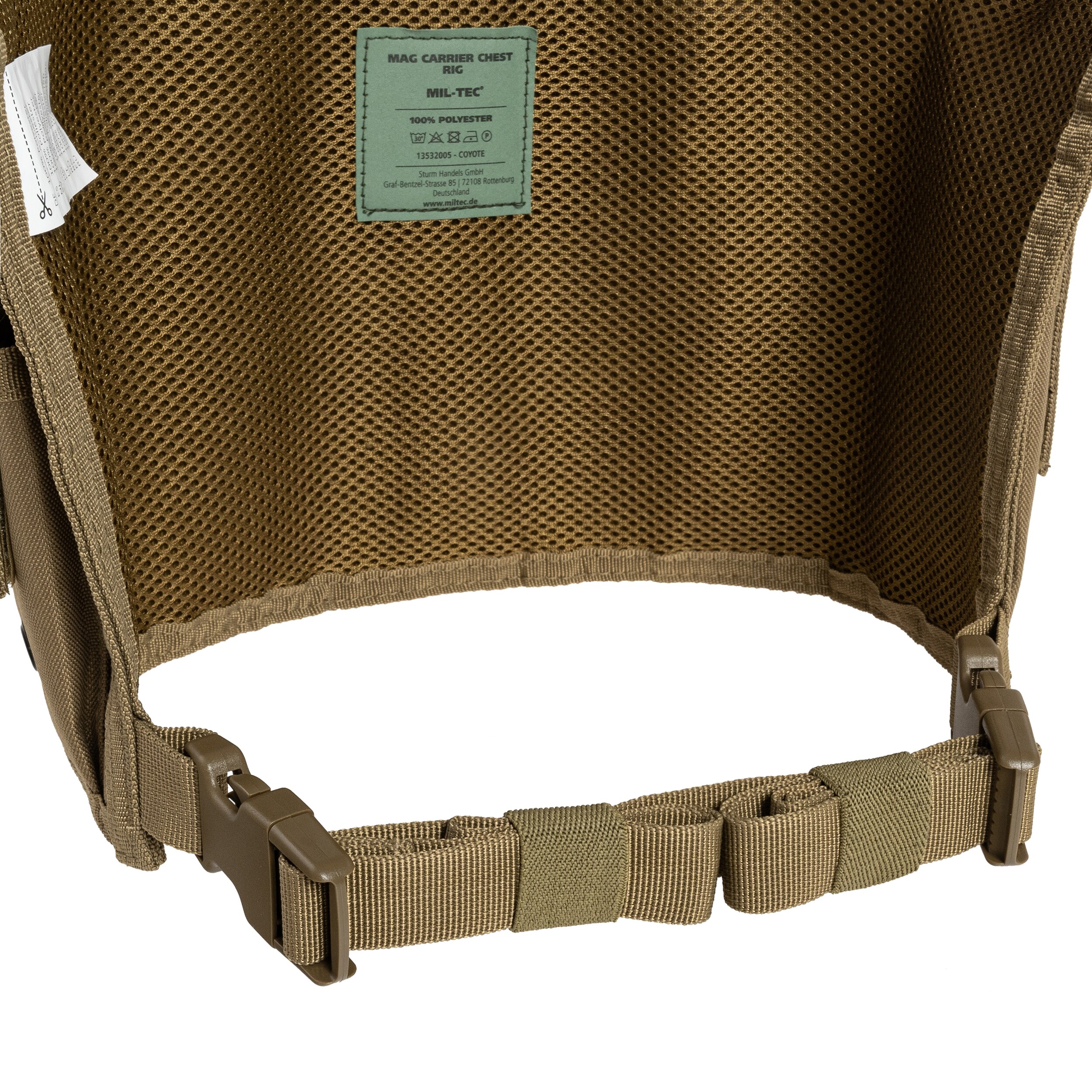 Mil-Tec Mag Carrier Chest Rig taktikai mellény - Coyote