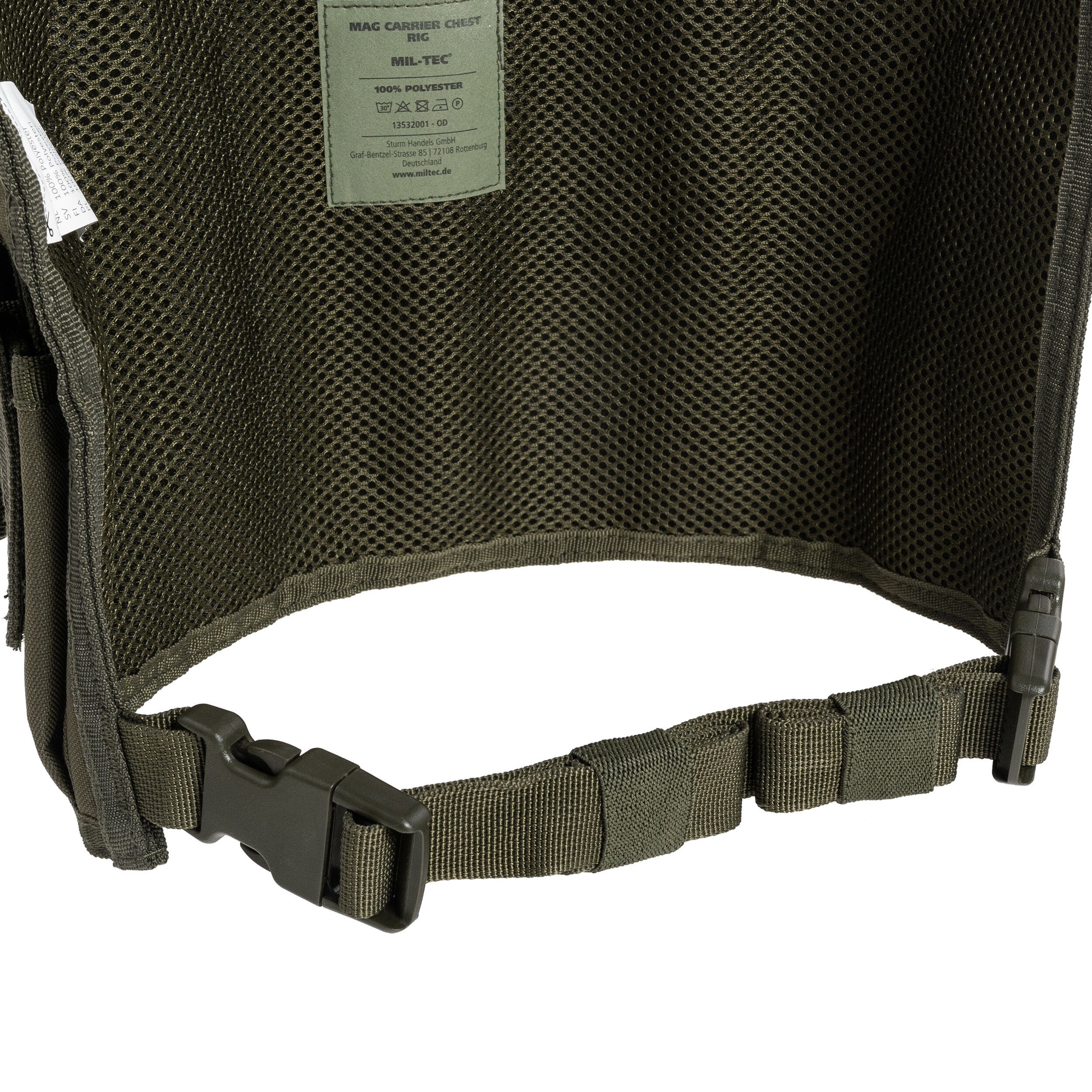 Mil-Tec Mag Carrier Chest Rig taktikai mellény - Olive