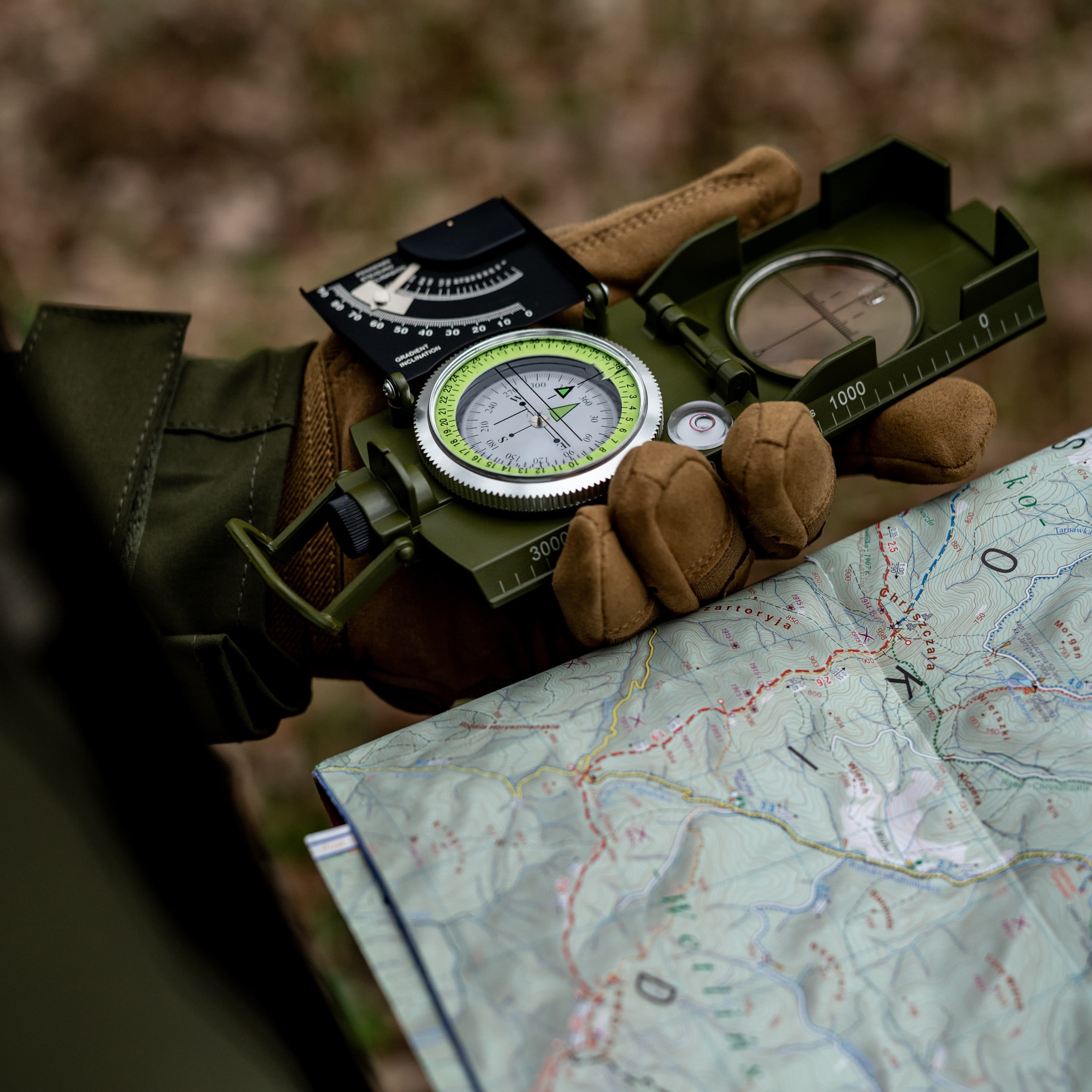 Mil-Tec Italian iránytű