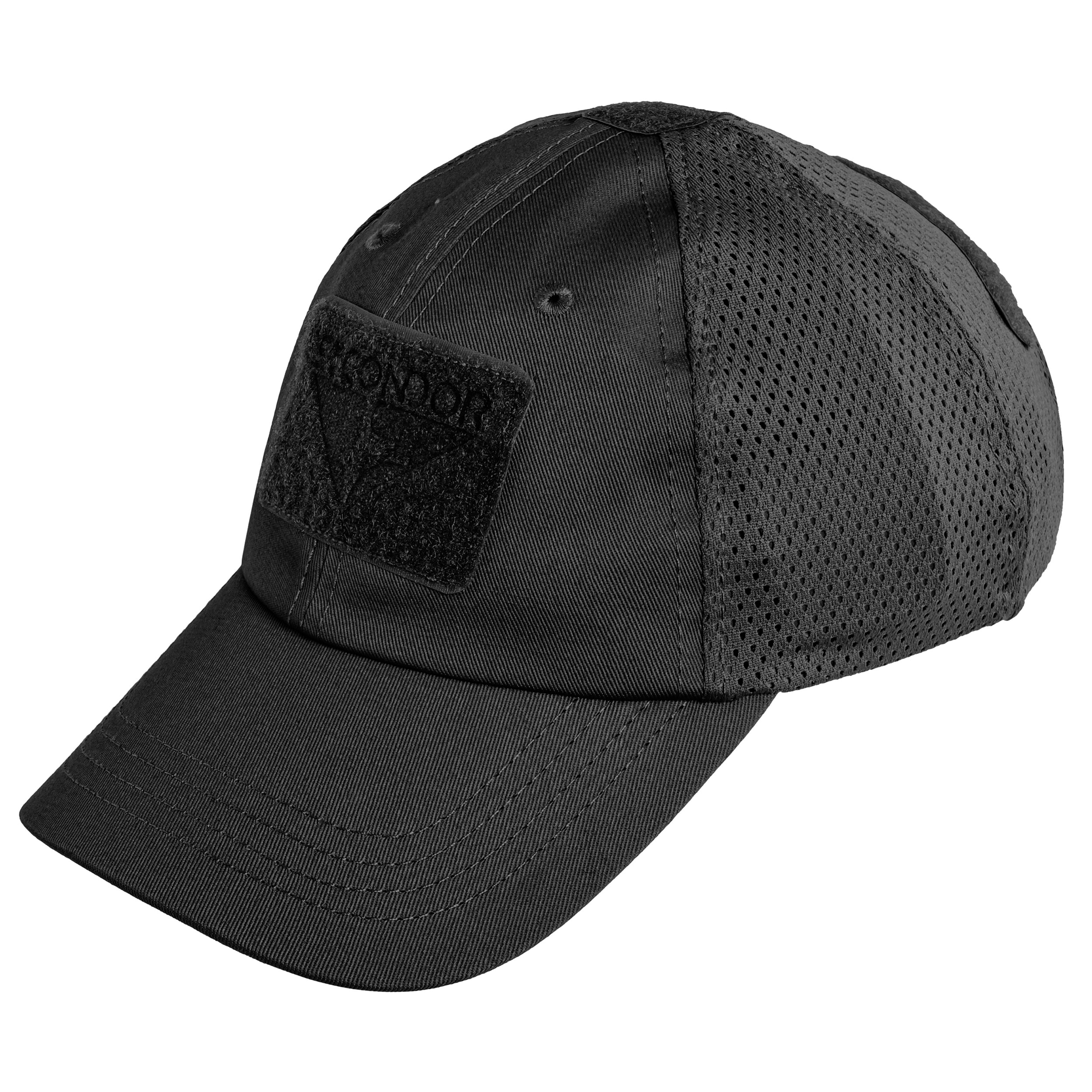 Condor Mesh Tactical Cap sapka - Black