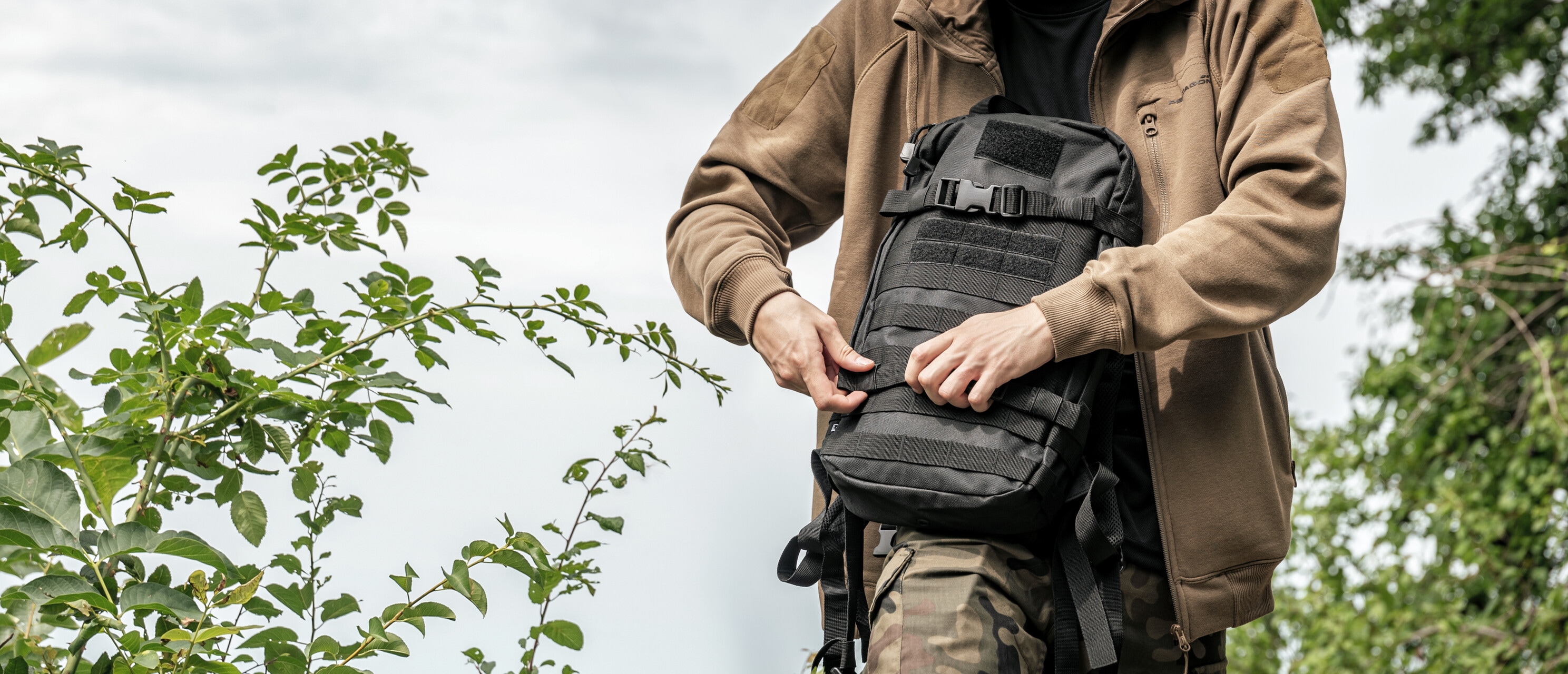 Brandit US Cooper Daypack hátizsák 11 l - Black