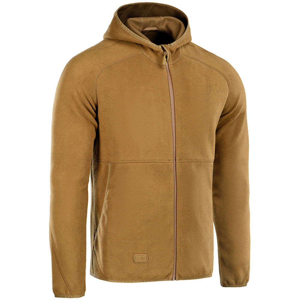 M-Tac Lite Microfleece Hoodie polár pulóver - Coyote Brown