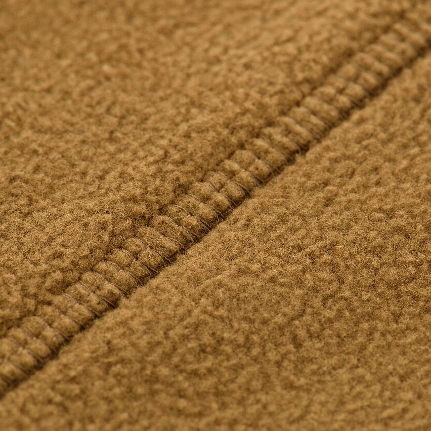 M-Tac Lite Microfleece Hoodie polár pulóver - Coyote Brown