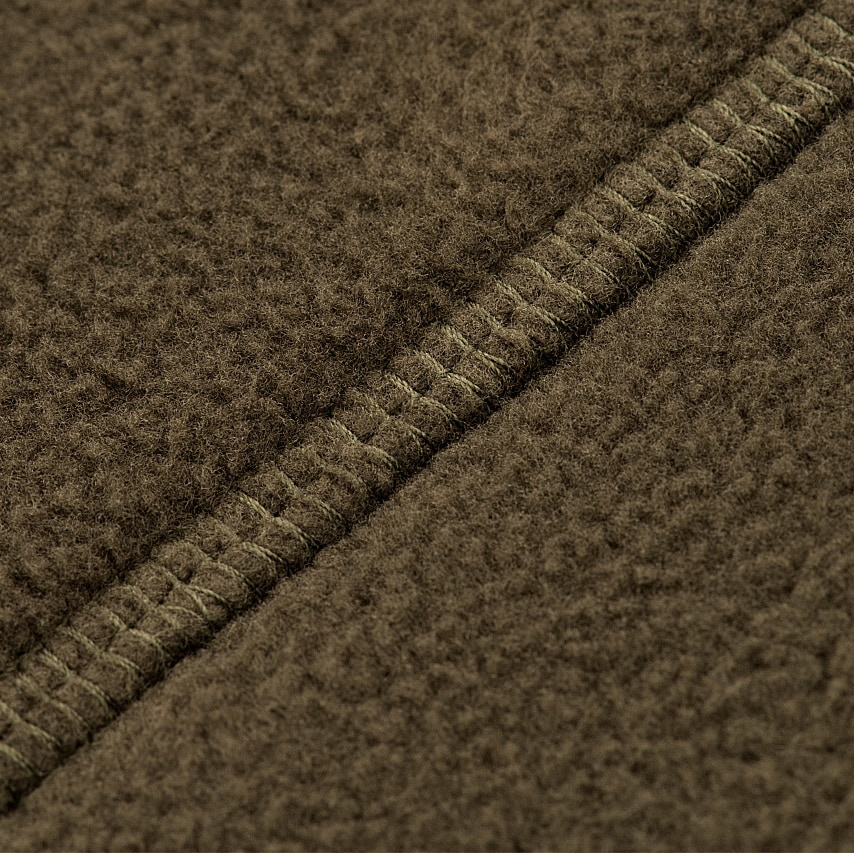 M-Tac Lite Microfleece Hoodie polár pulóver - Army Olive