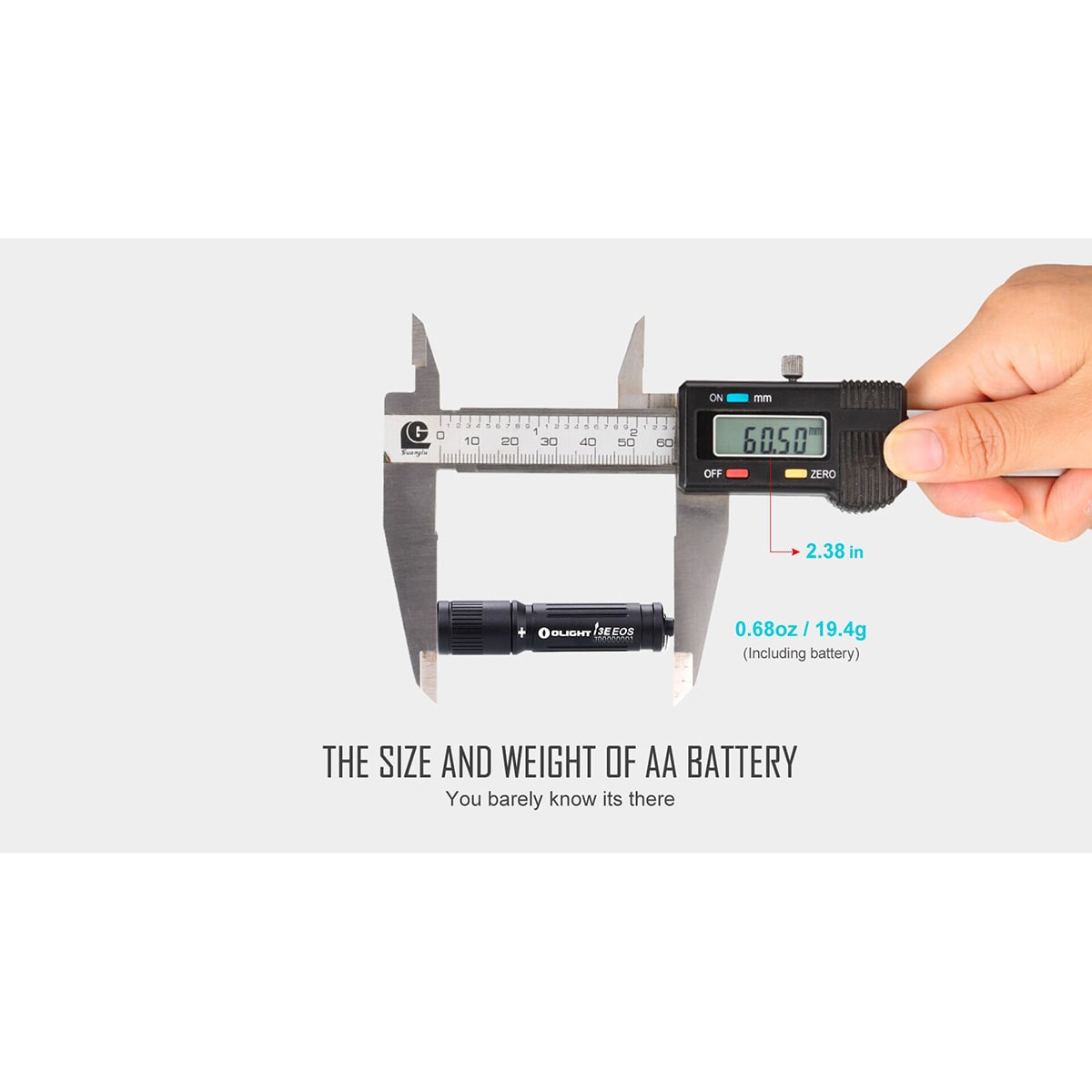 Olight I3E EOS zseblámpa - 90 Lumen