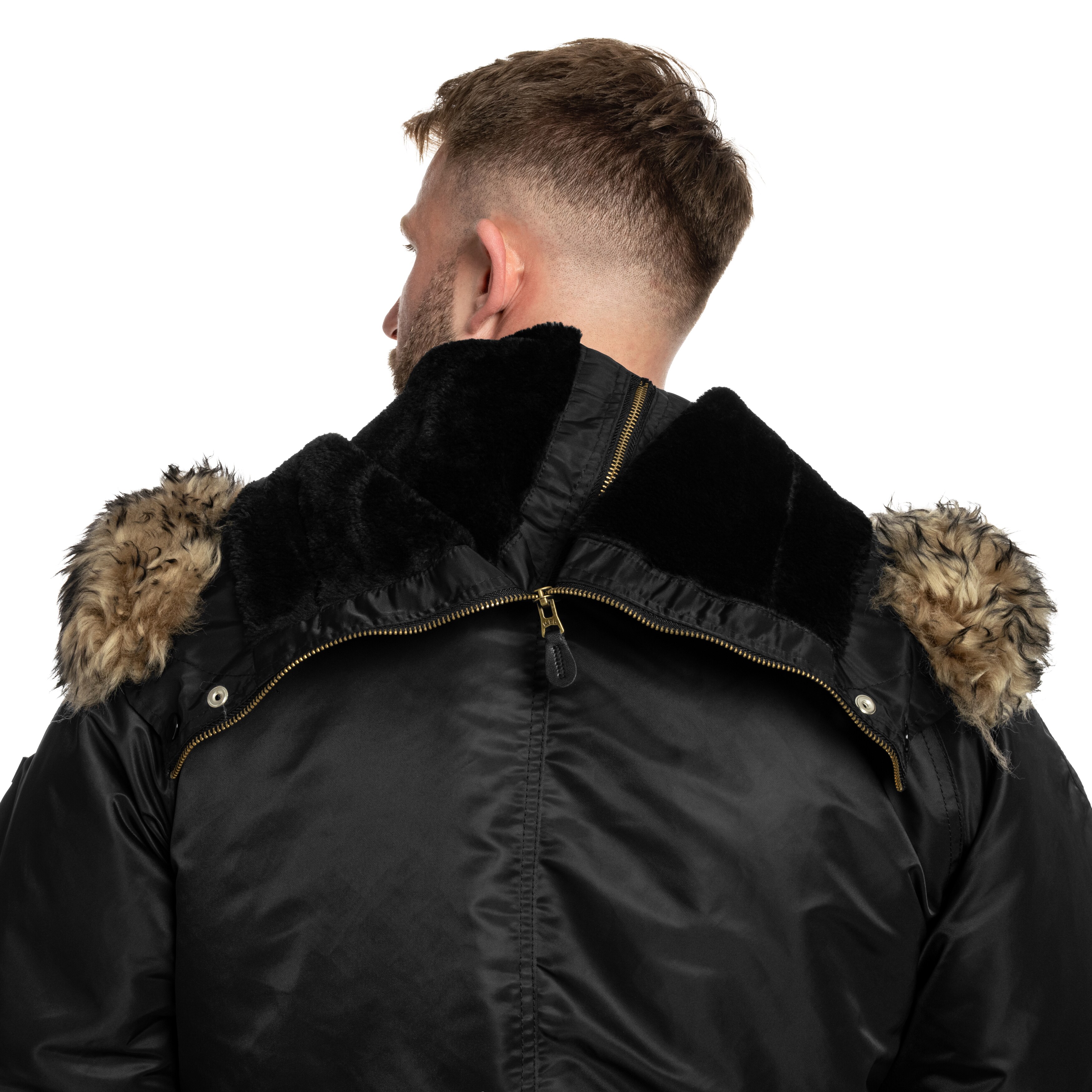 MFH US Polar Jacket N2B kabát - Black