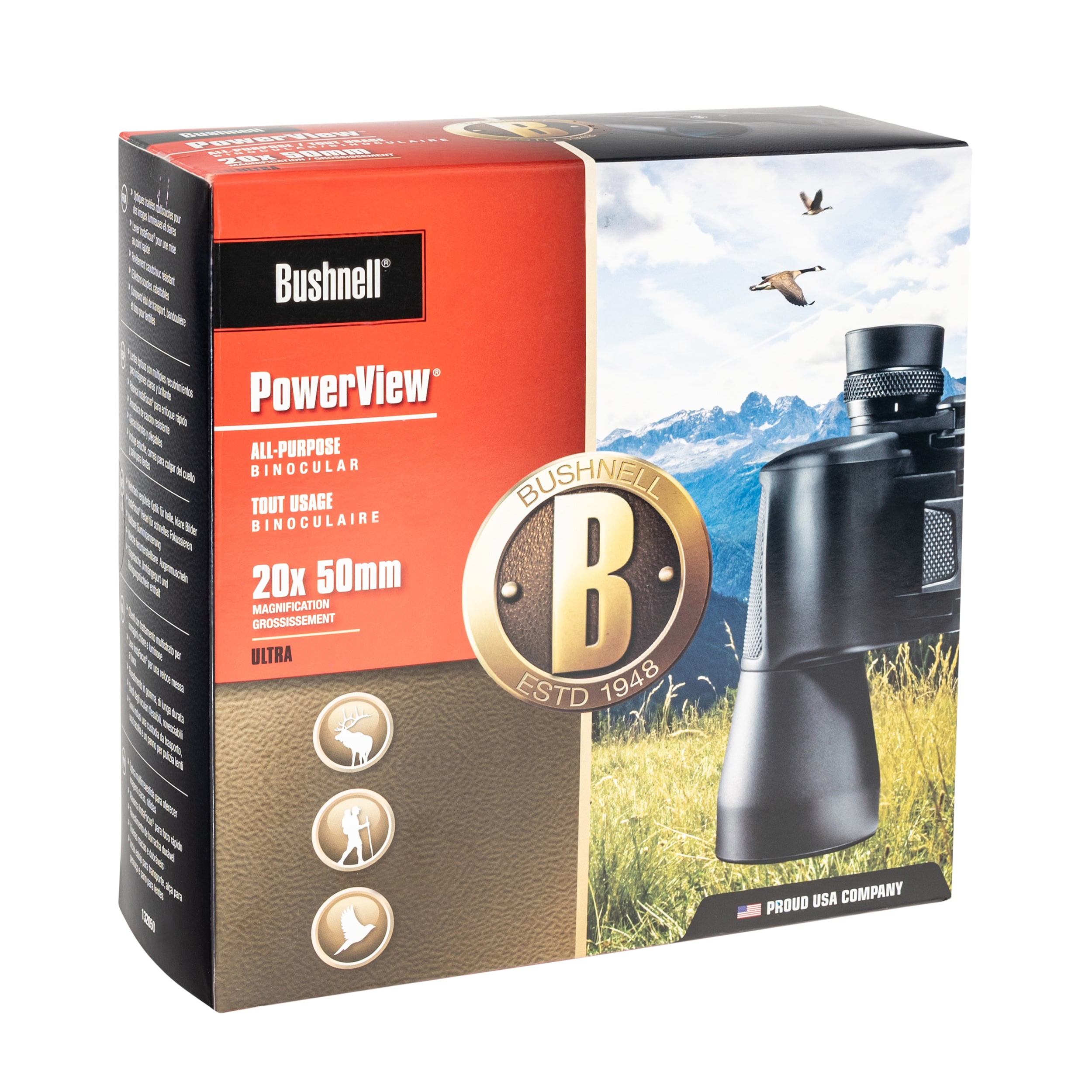 Bushnell PowerView 20x50 kétszemes távcső