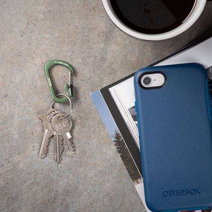 Nite Ize SlideLock Aluminum Combo karabiner - 3 db