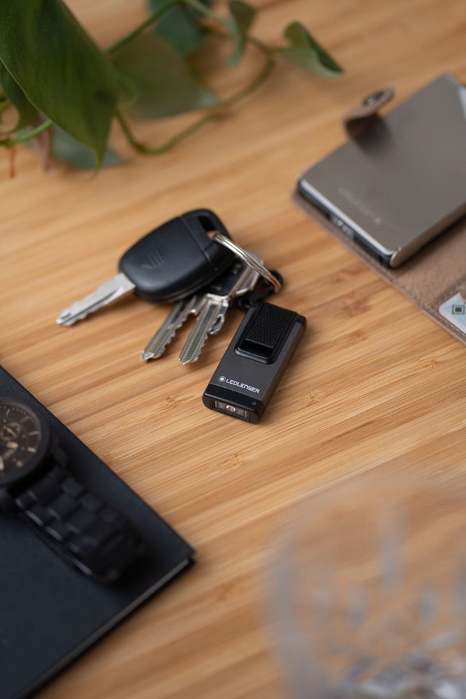 Ledlenser K4R kulcstartós zseblámpa Gray - 120 lumen