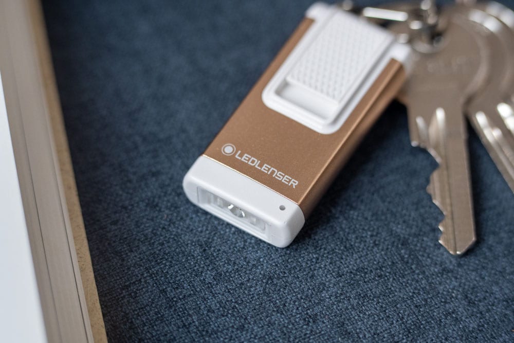 Ledlenser K4R Gold kulcstartó lámpa - 120 lm