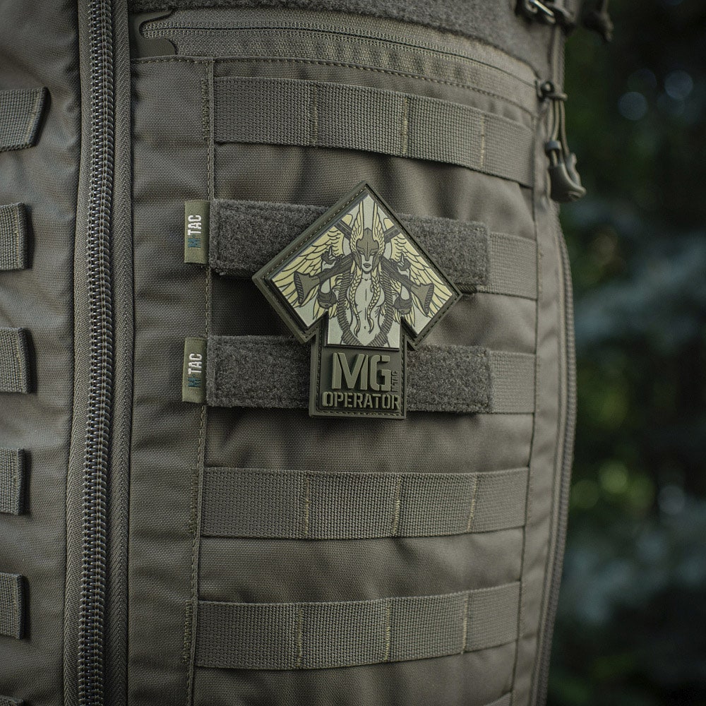 M-Tac MOLLE felvarróhoz való panel 120 x 26 mm - Ranger Green