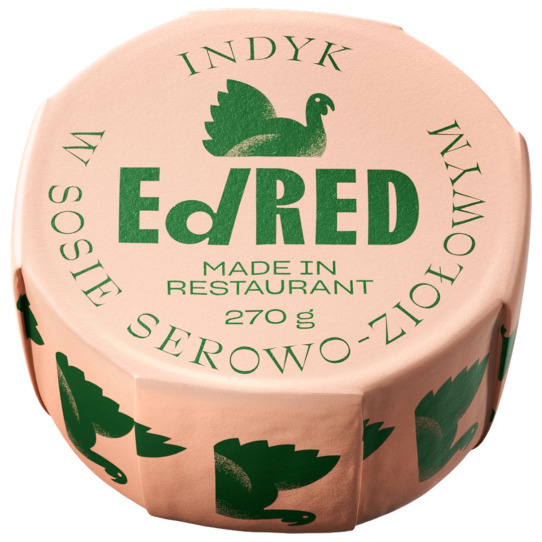 Ed Red konzerv - Pulyka fűszeres sajtmártással 270 g