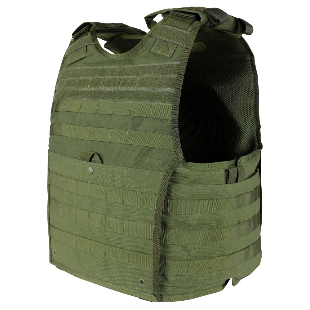 Condor Exo Plate Carrier Gen. II taktikai mellény - Olive Drab