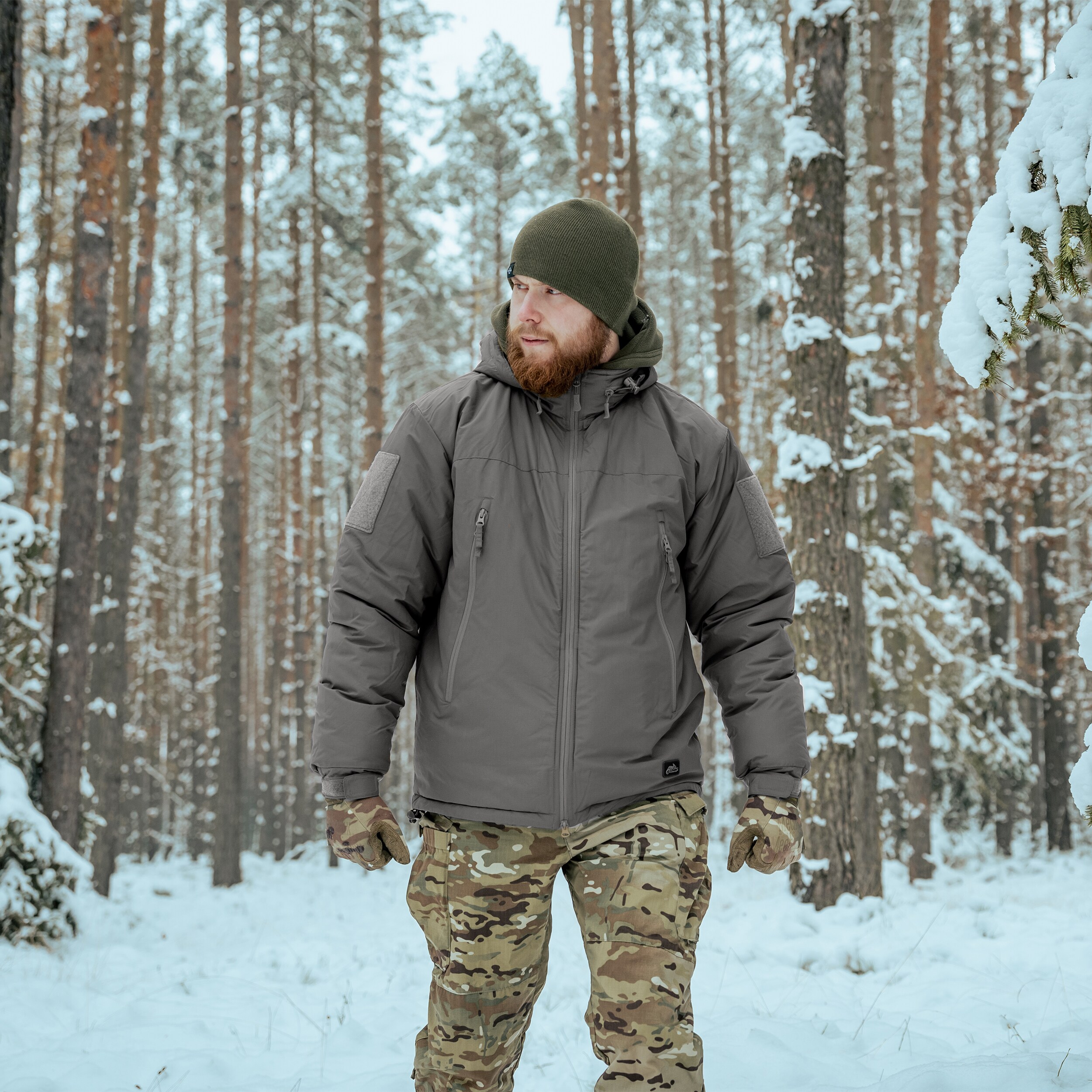 Helikon Level 7 Climashield Apex 100 g kabát - Shadow Grey