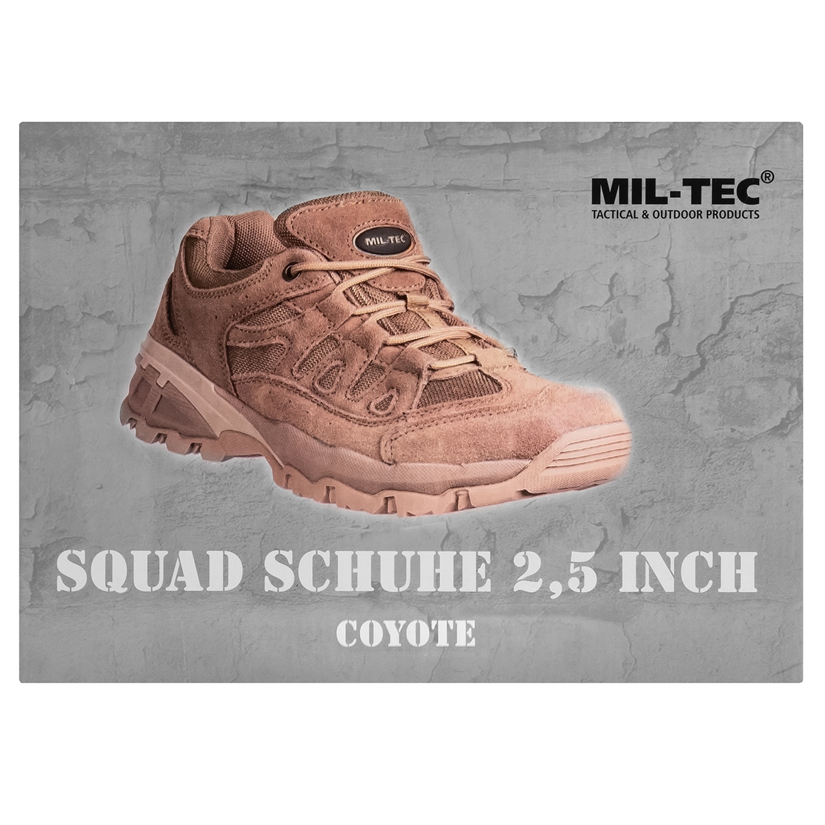Mil-Tec Squad 2,5'' cipő - Coyote Brown