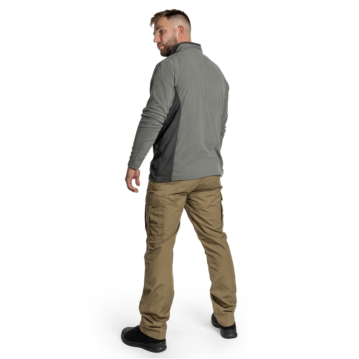 Columbia Klamath Range II Half Zip polár pulóver - Grey