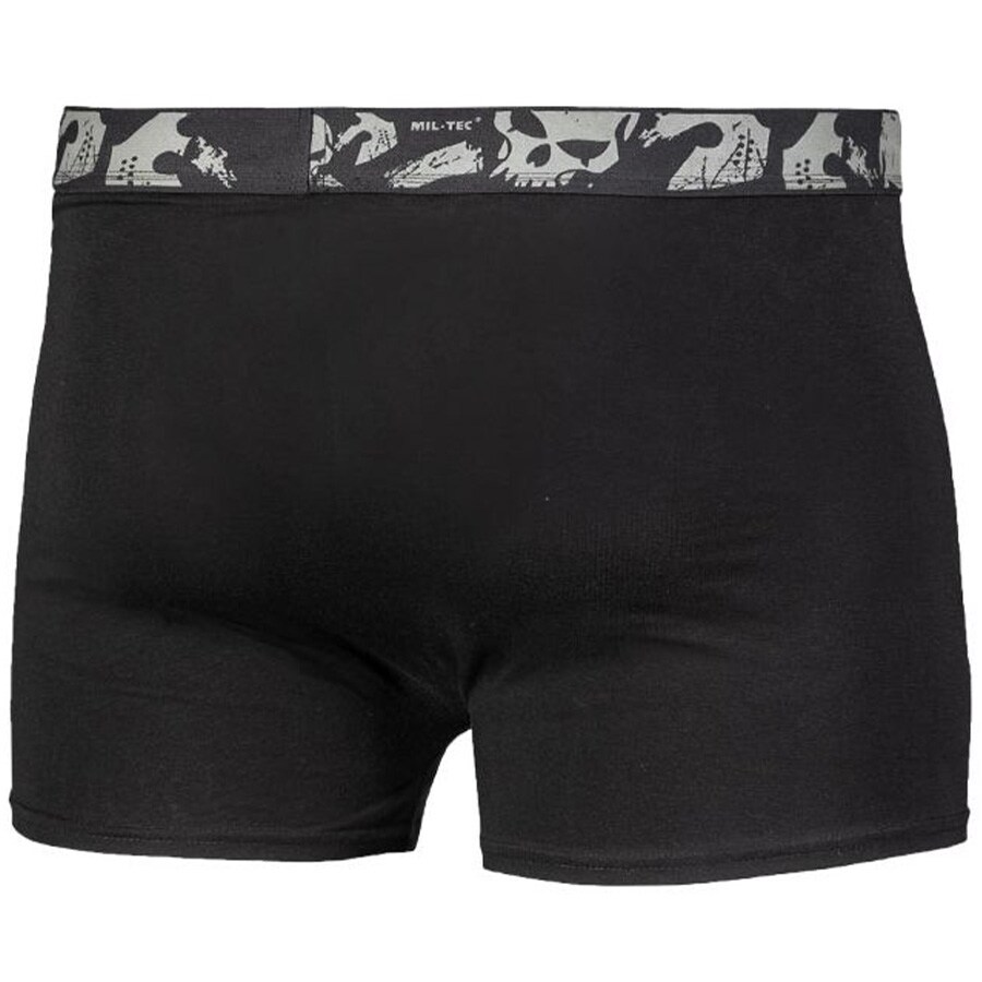 Mil-Tec Skull boxeralsó 2 db - Black
