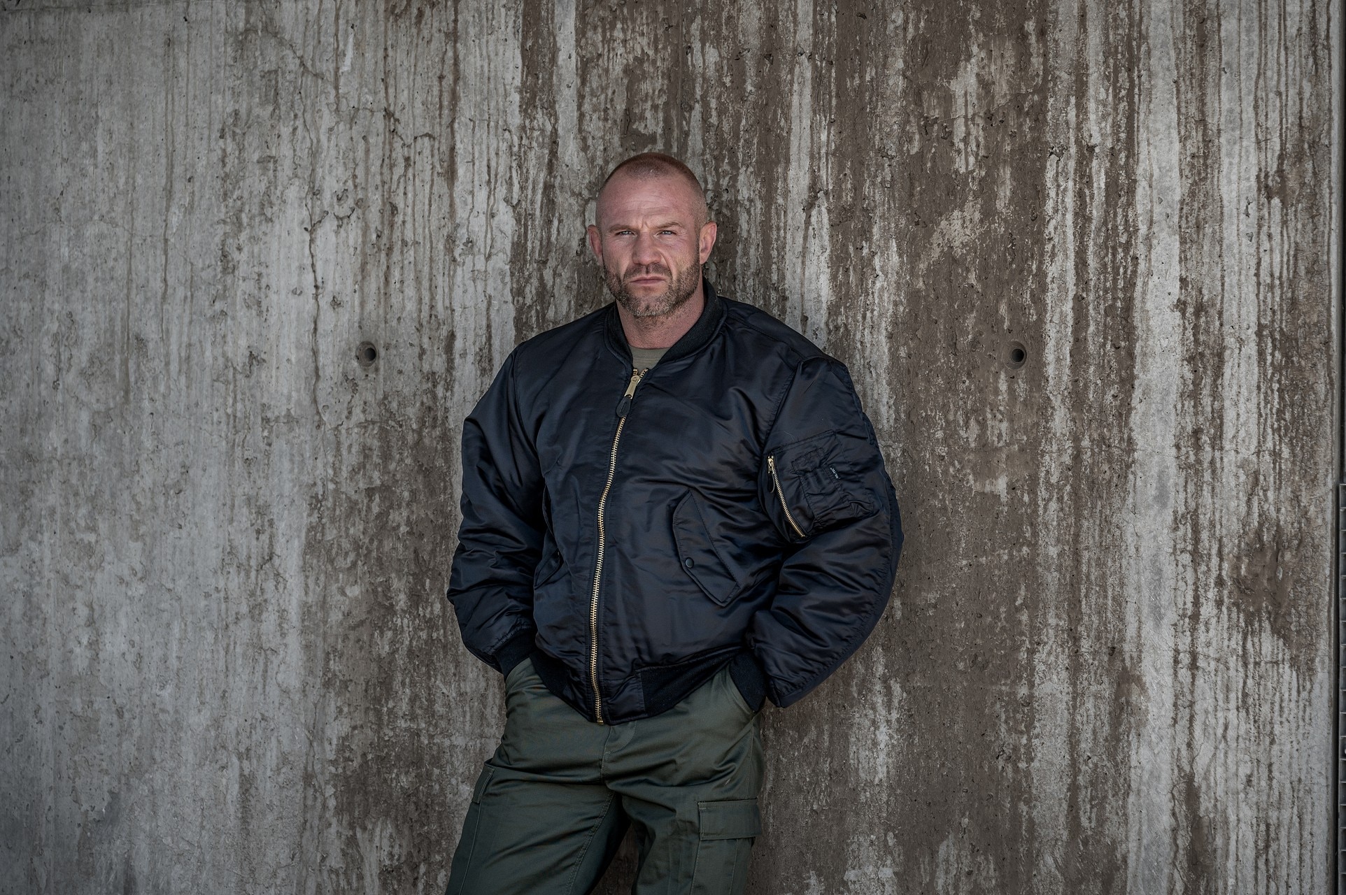 Mil-Tec MA-1 Flyers Basic kabát - Black