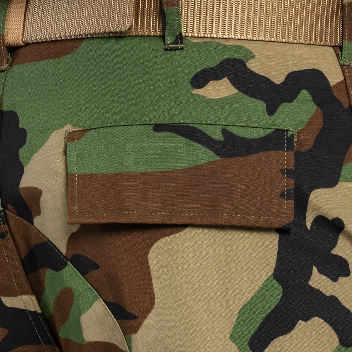 Helikon BDU PoliCotton Ripstop rövidnadrág - US Woodland