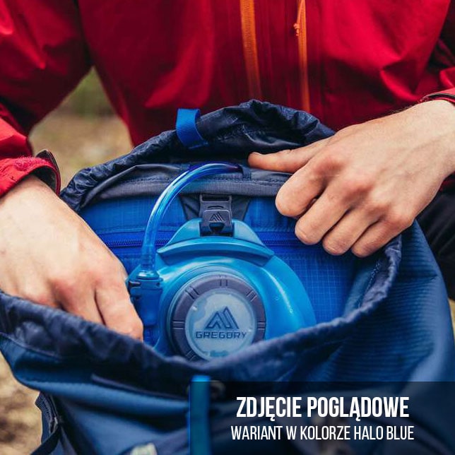 Gregory Zulu M/L hátizsák 35 l - Volcanic Black