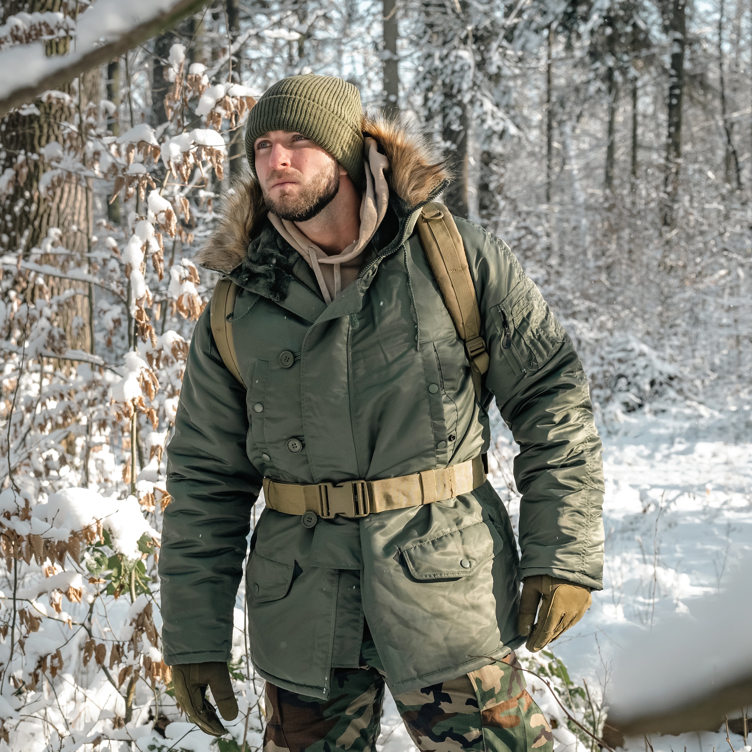 Mil-Tec Thinsulate Watch Cap sapka - Olive