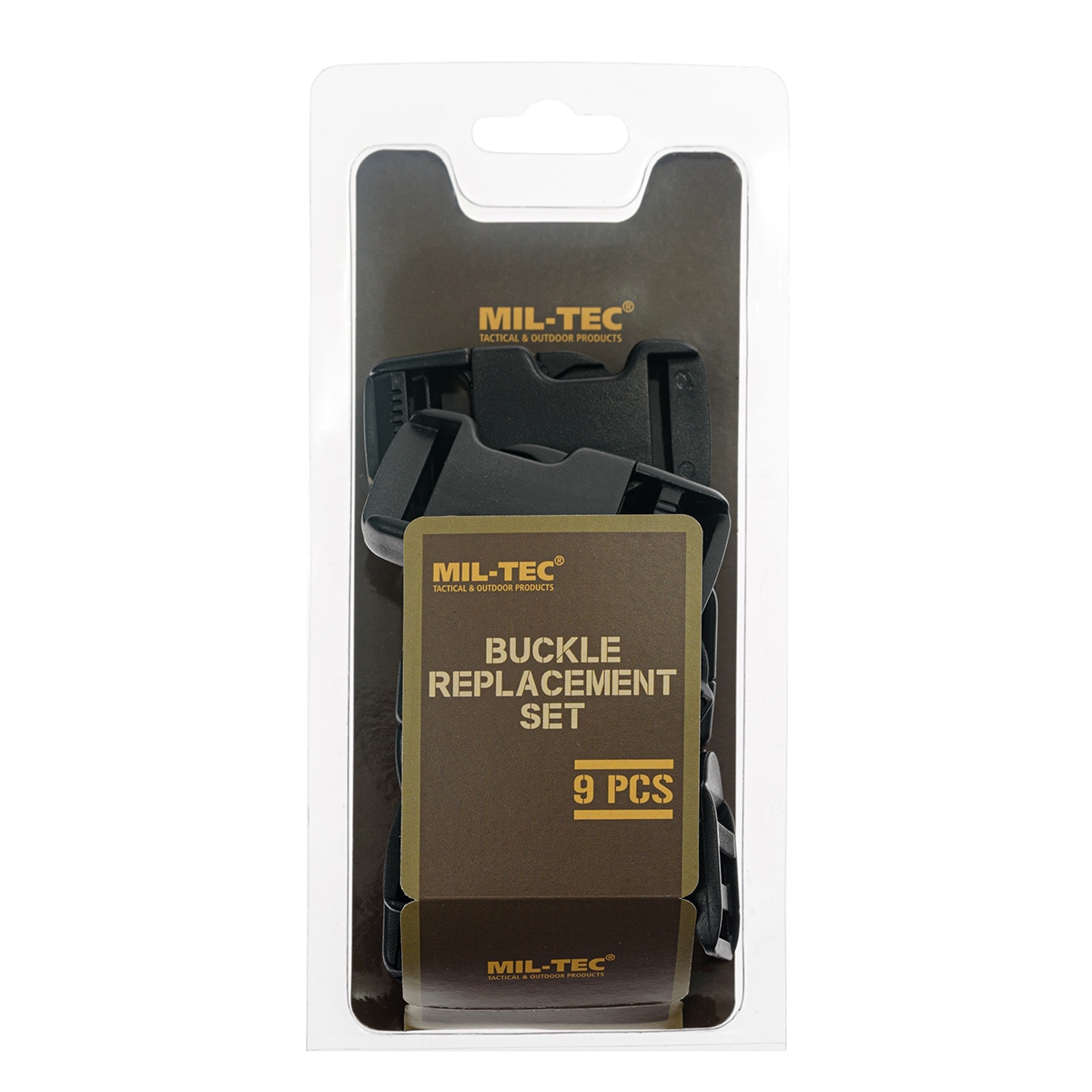 Mil-Tec csatkészlet Black - 9 db