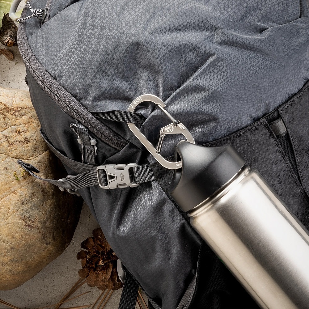 Nite Ize G-Series SlideLock 4 karabiner - Steel