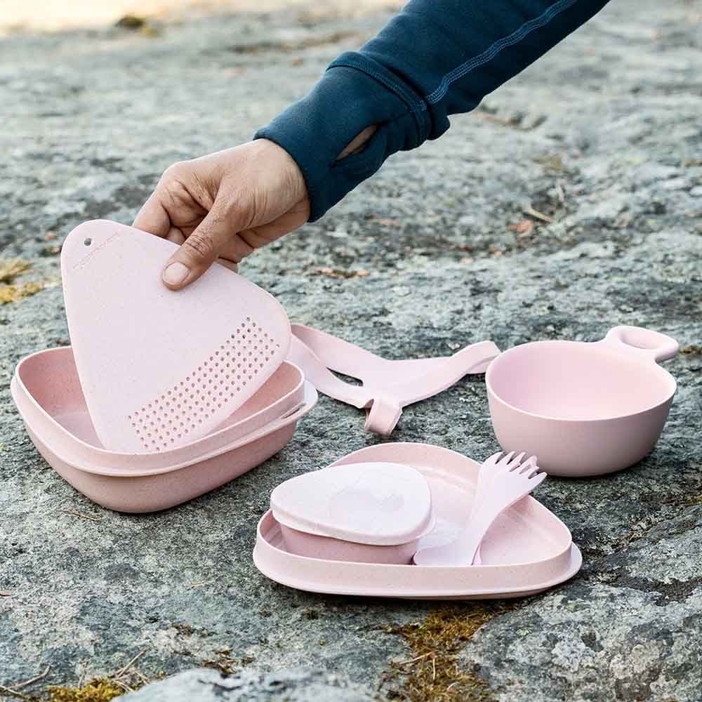 Light My Fire Outdoor MealKit Bio kemping edénykészlet - Musty Yellow