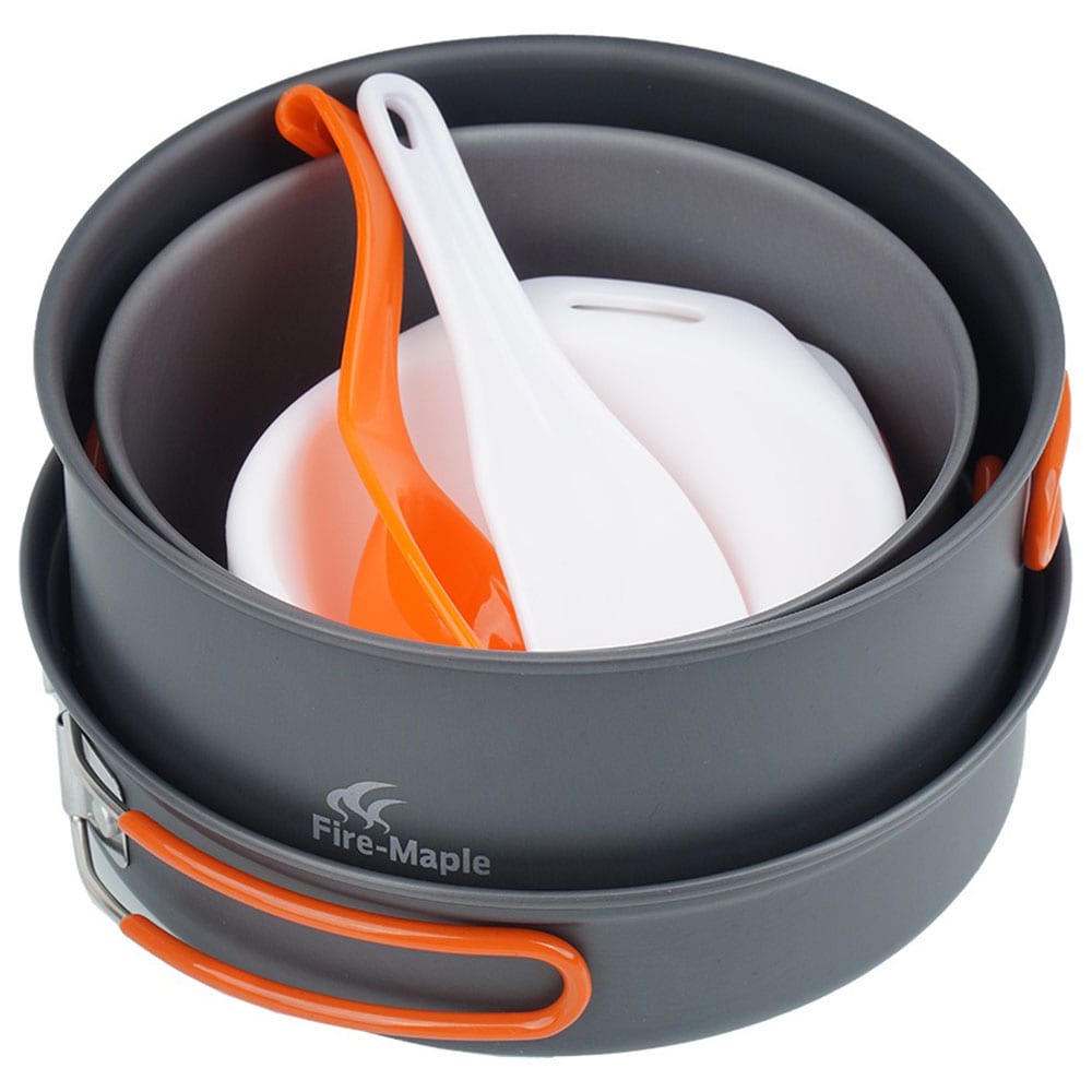 Fire Maple Grey turisztikai edénykészlet - 4 db