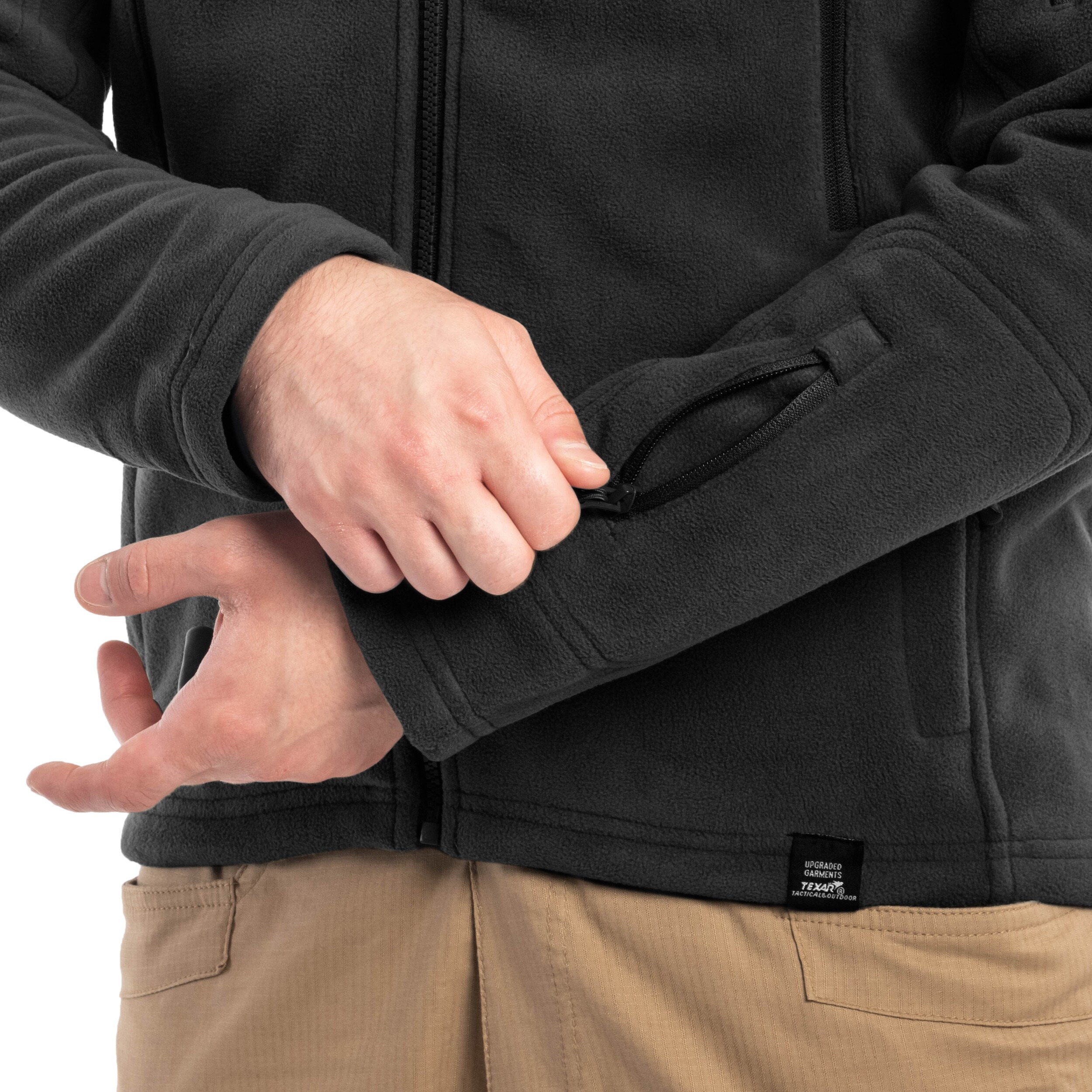 Texar Aventor polár pulóver - Black