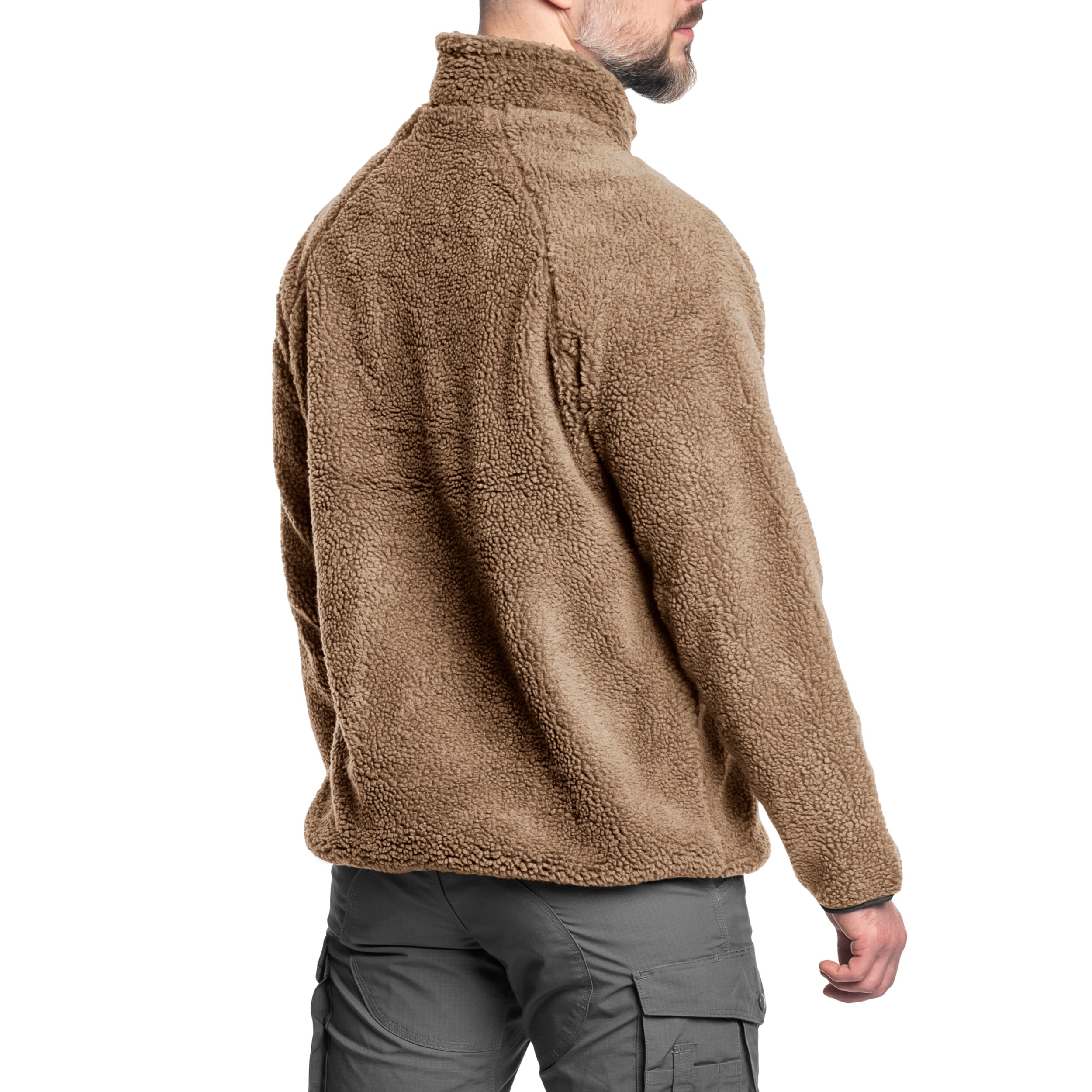 Brandit Teddyfleece Jacket kabát - Coyote
