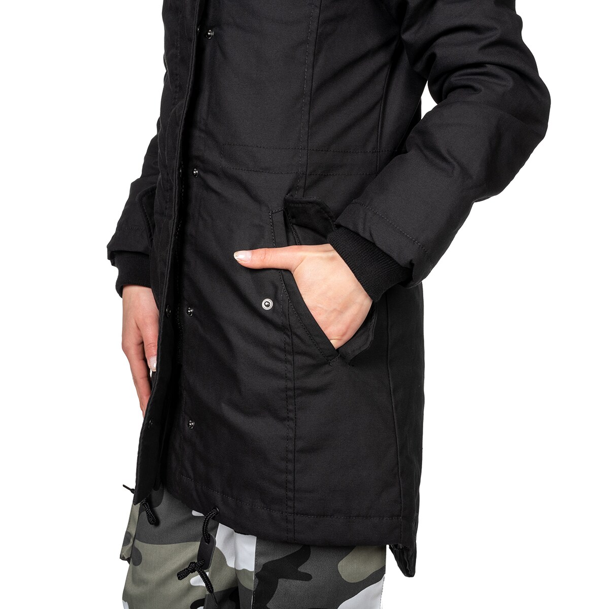 Brandit Marsh Lake Parka női kabát - Black