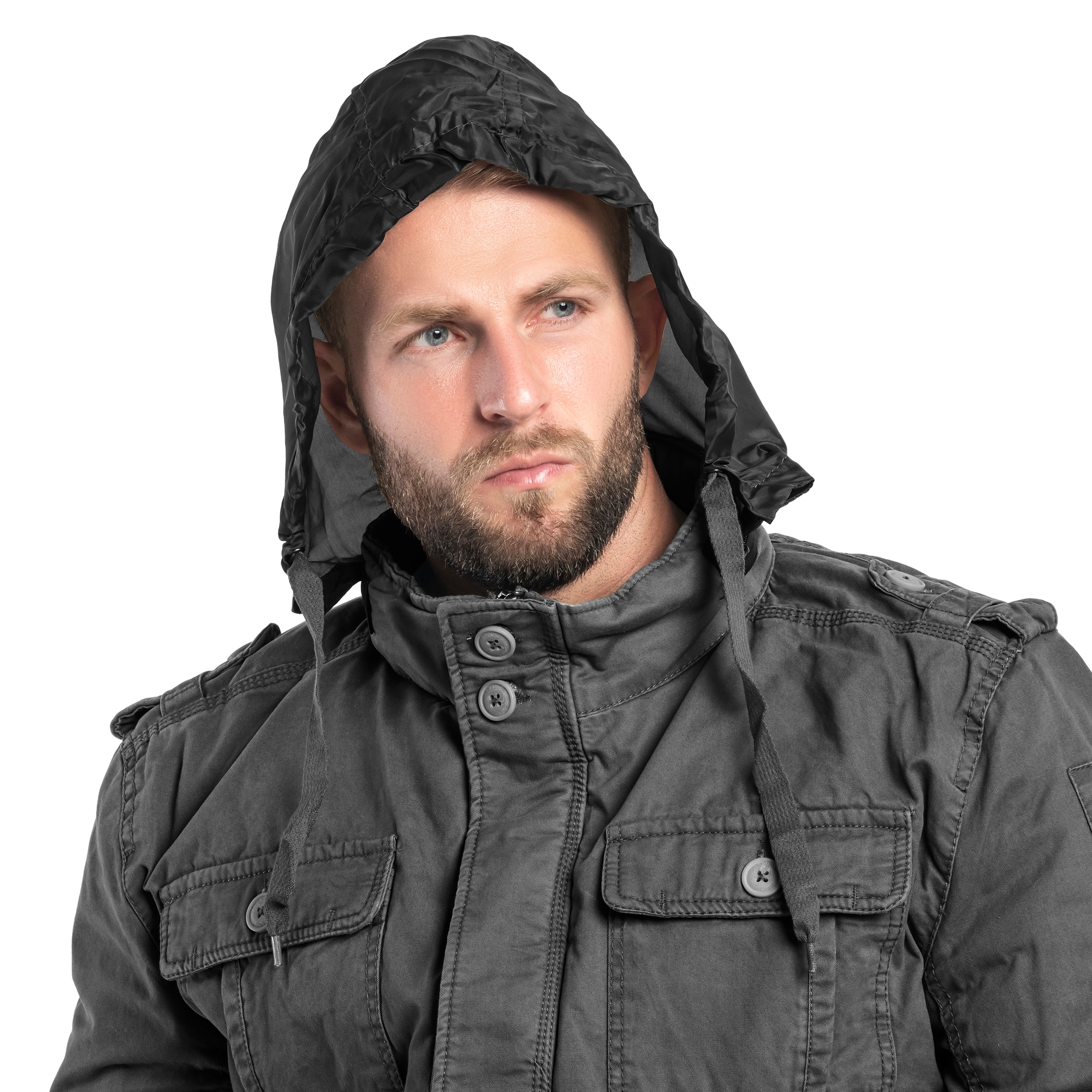 Brandit Britannia Winter kabát - Black