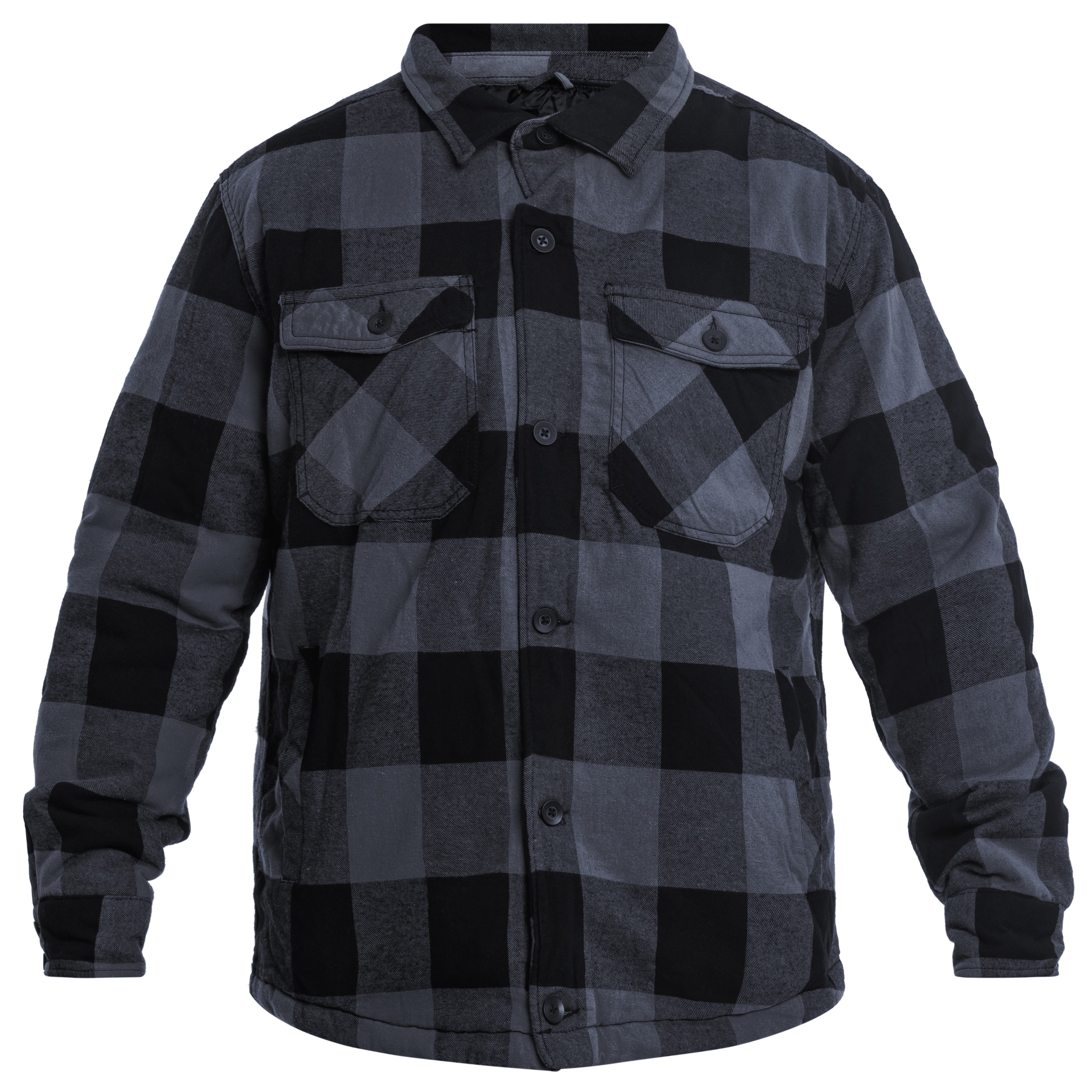Brandit Lumber Jacket kabát - Black/Grey