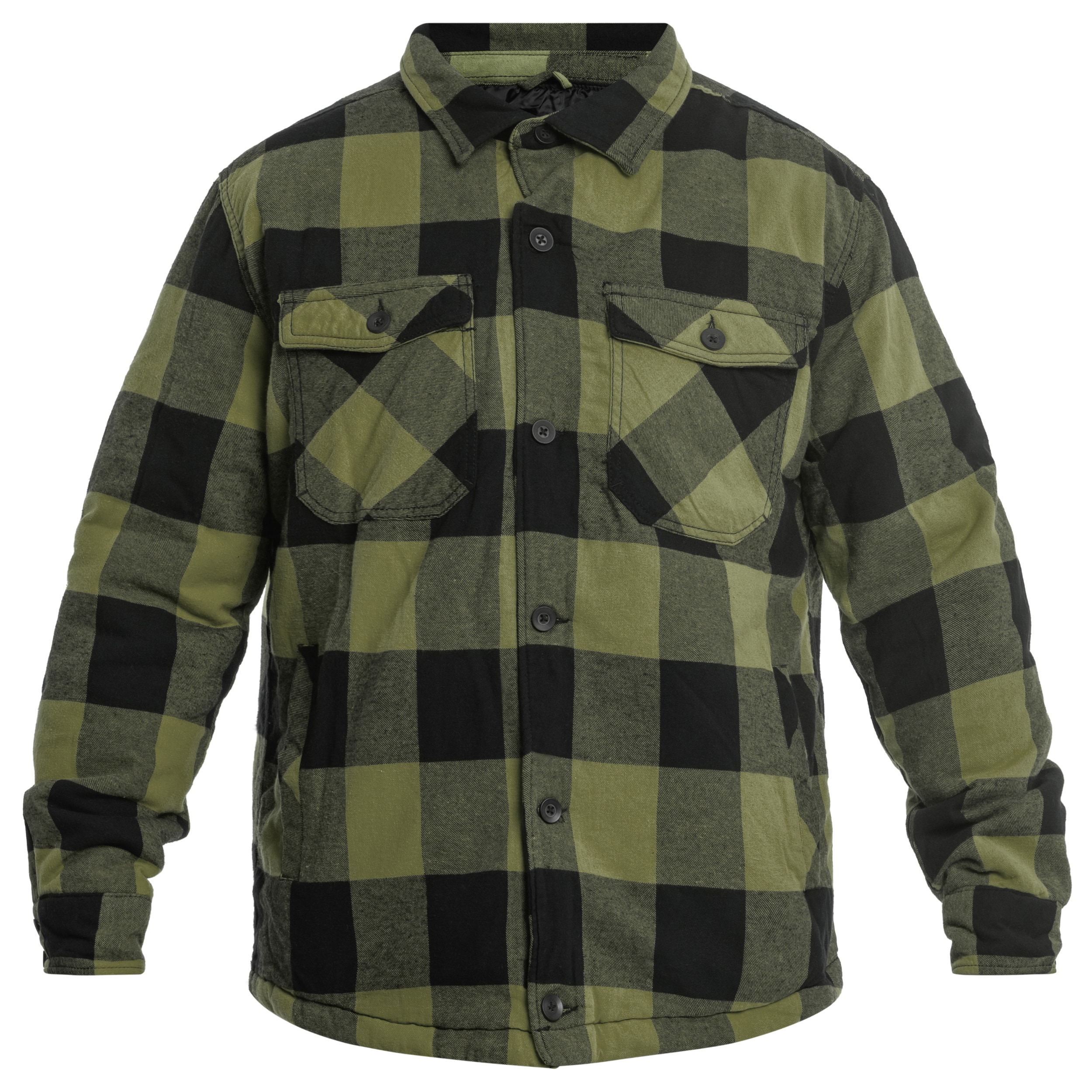 Brandit Lumber Jacket kabát - Black/Olive