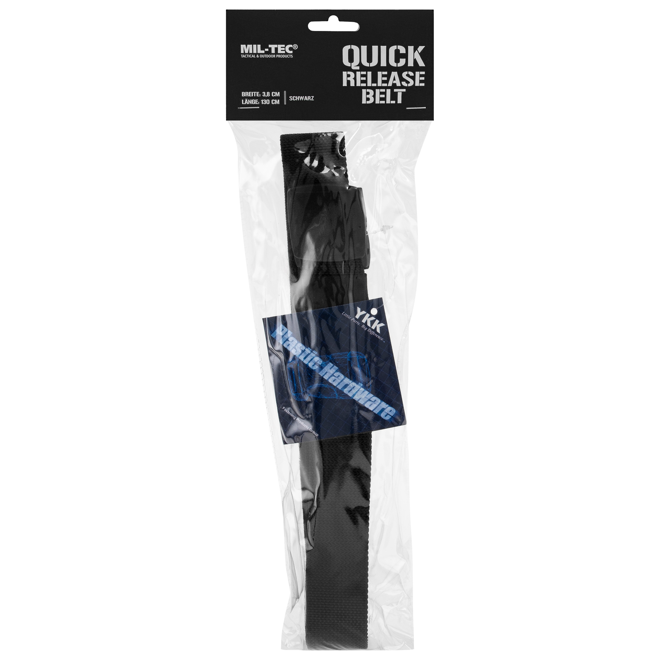 Mil-Tec Quick Release öv - Black
