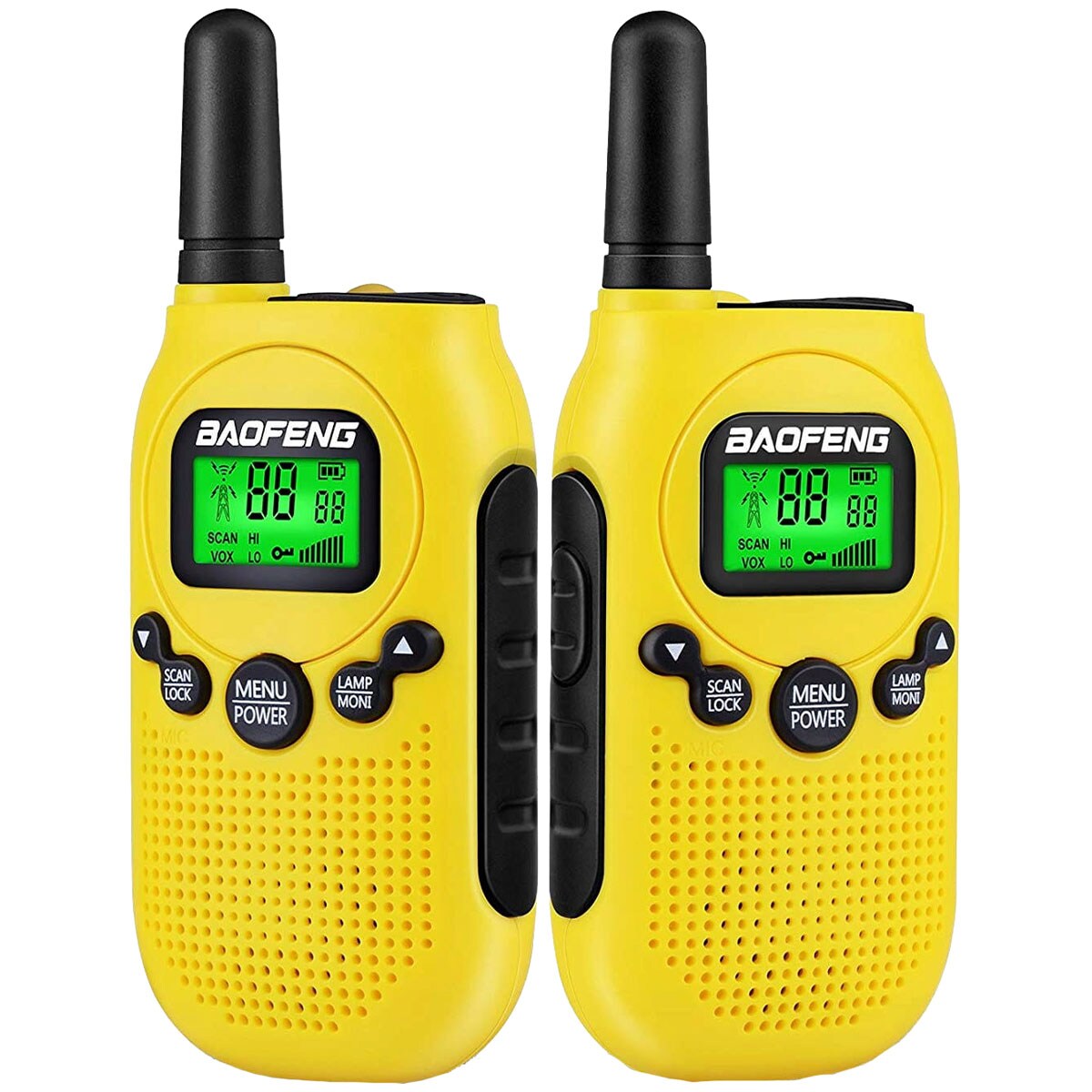 Baofeng BF-T6 PMR Panda rádiótelefon 2 db - Yellow