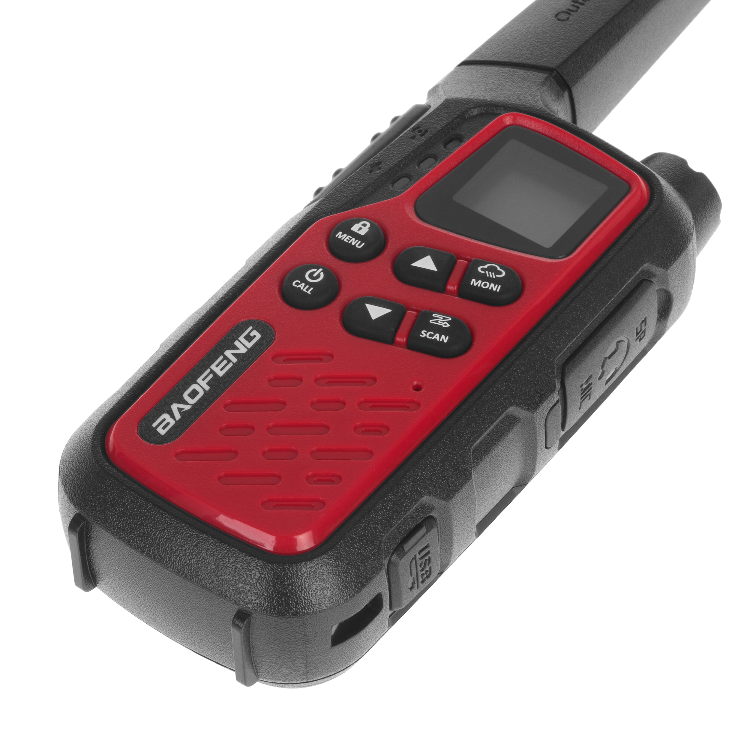 Baofeng BF-25E PMR rádiótelefon 2 db - Red