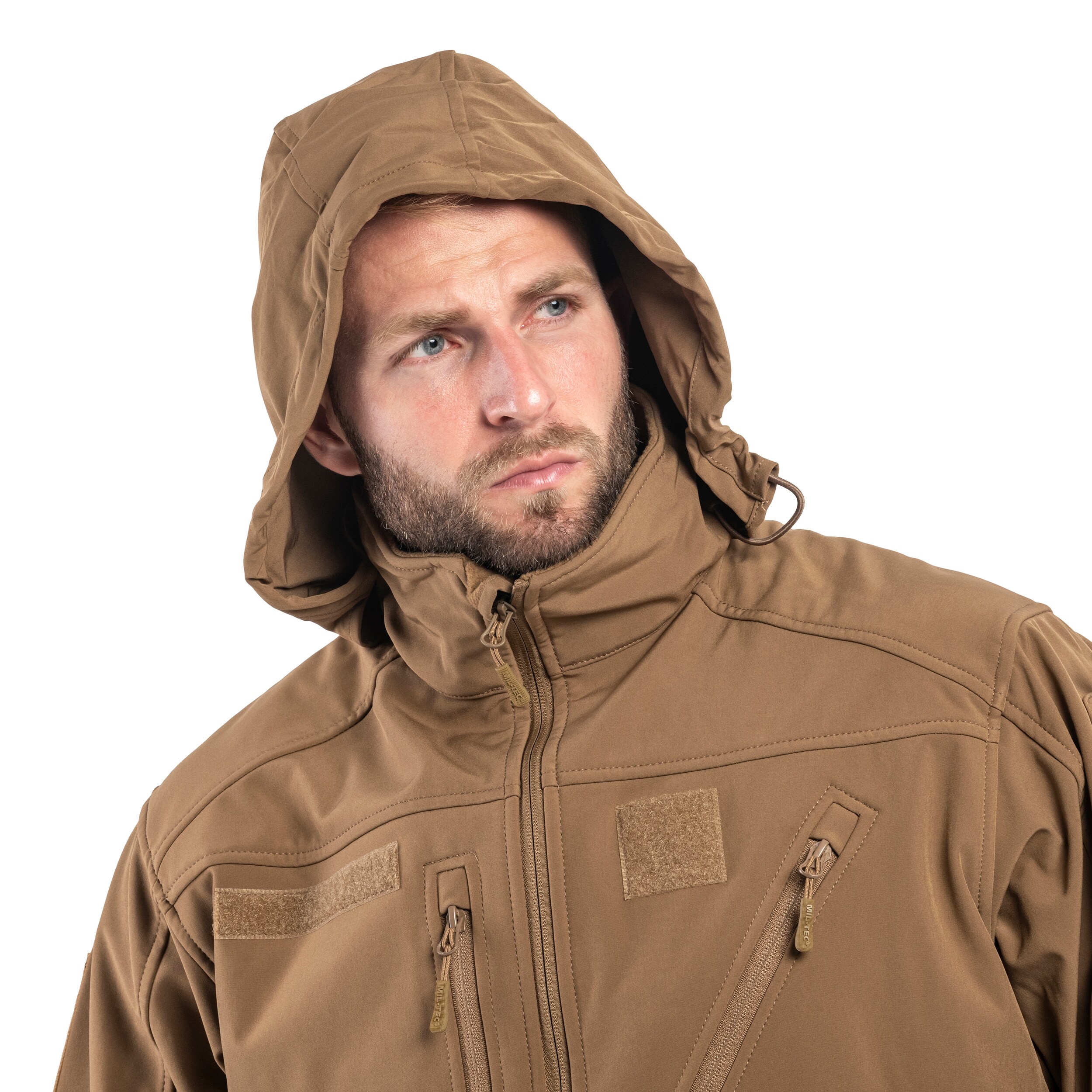 Mil-Tec SCU 14 Softshell kabát - Dark Coyote
