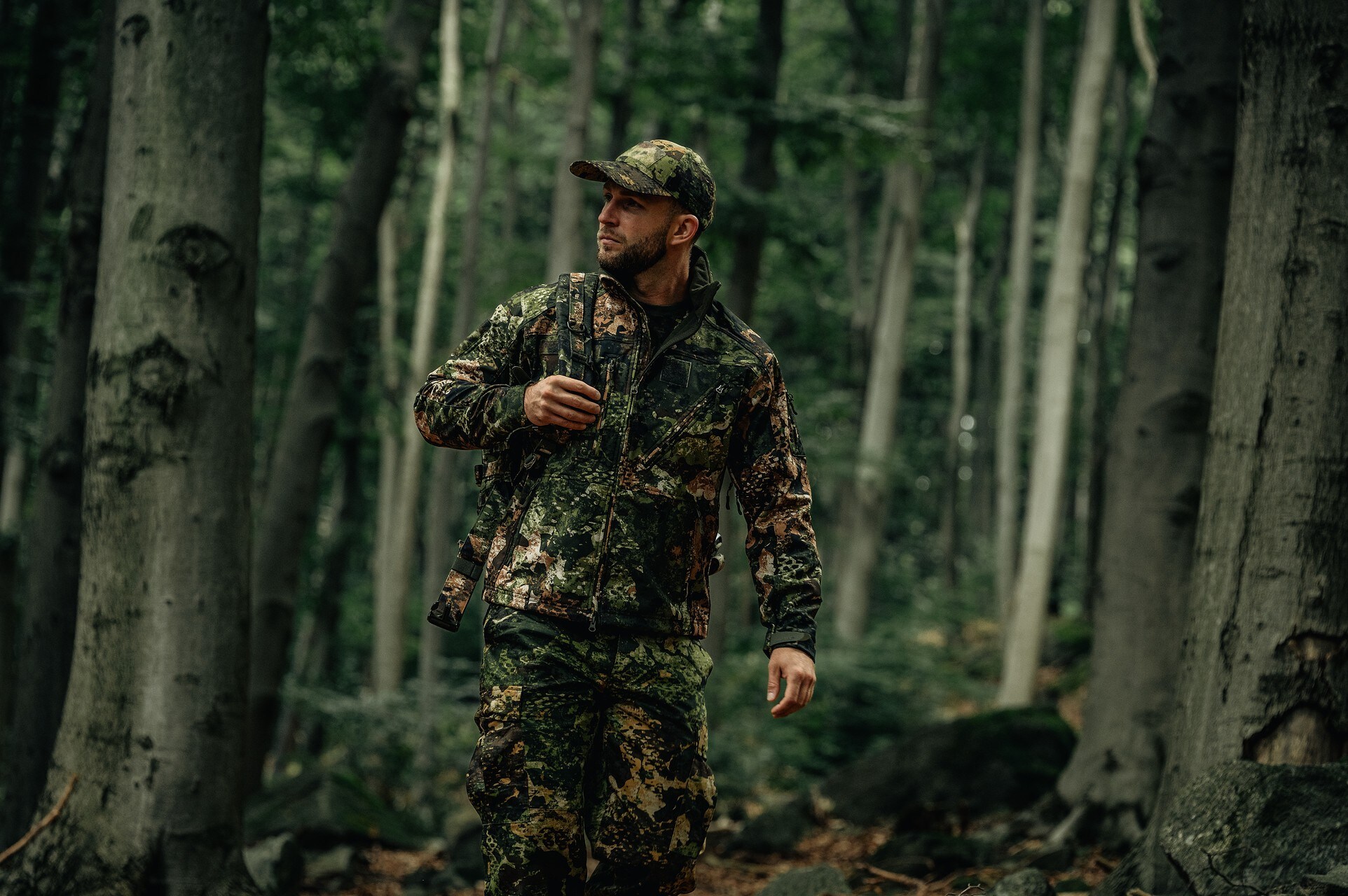 Mil-Tec SCU 14 Softshell kabát - Phantomleaf WASP I Z3A