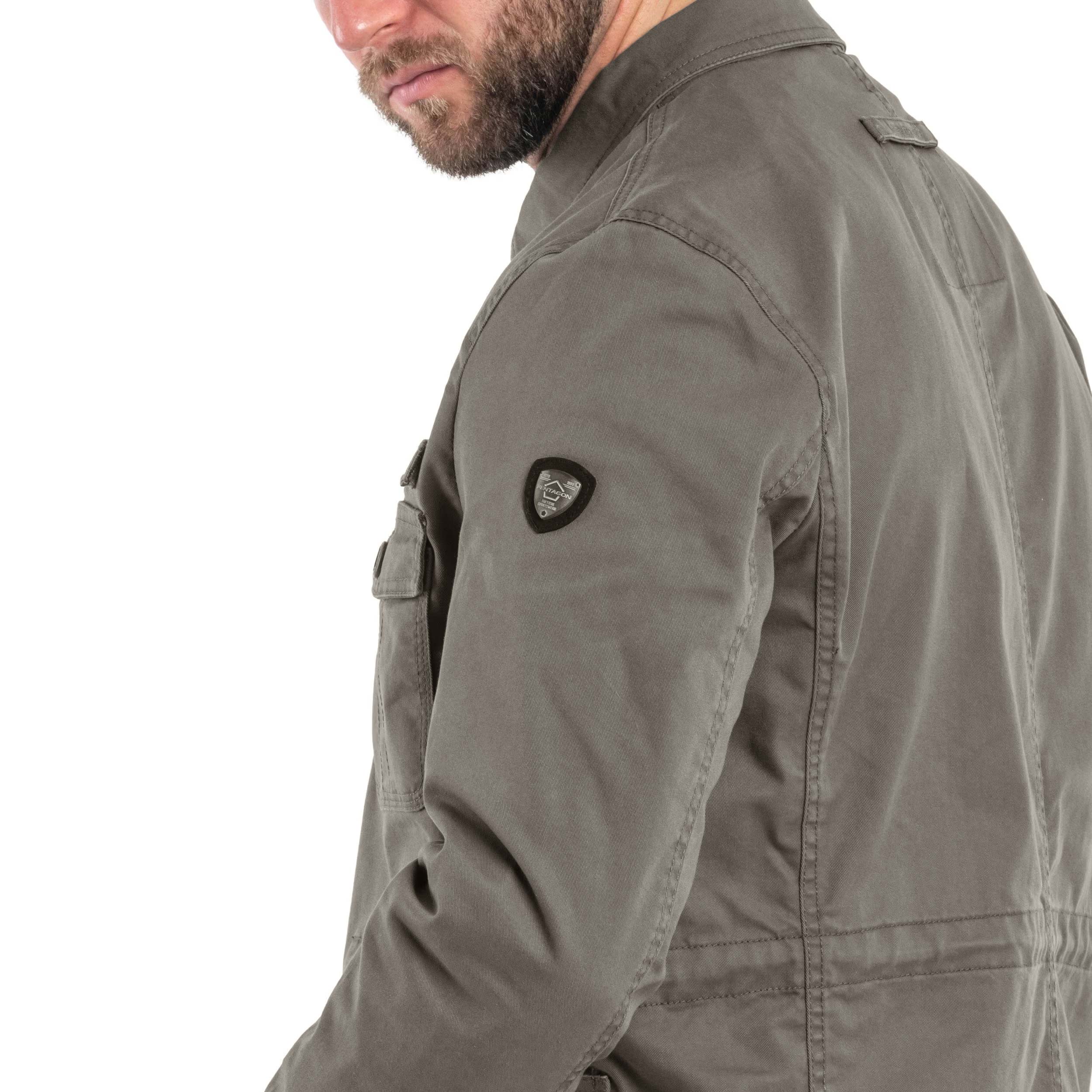 Pentagon Rogue Hero kabát - Cinder Grey