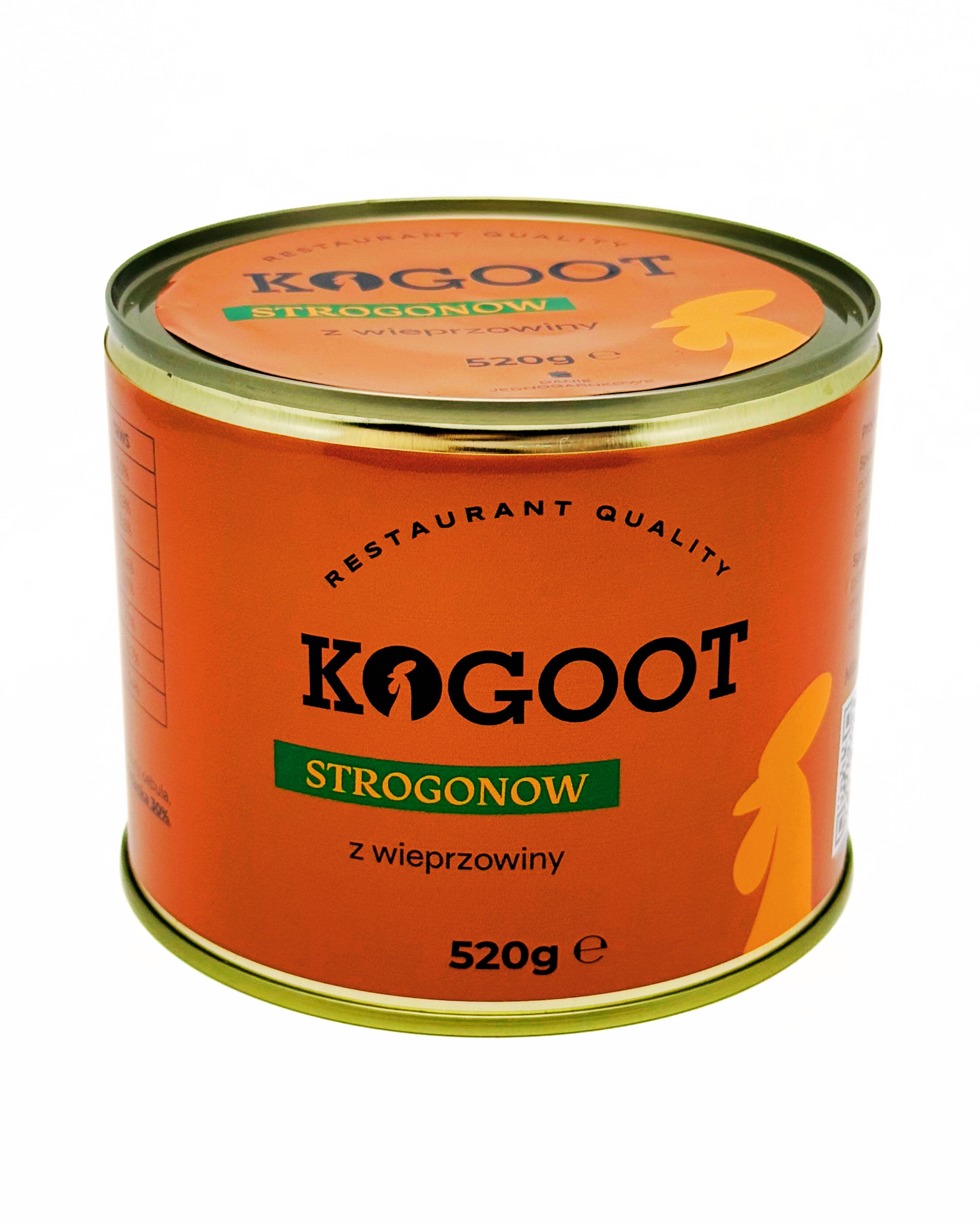 Kogoot konzervált élelmiszer - Sztroganoff bélszín 520 g