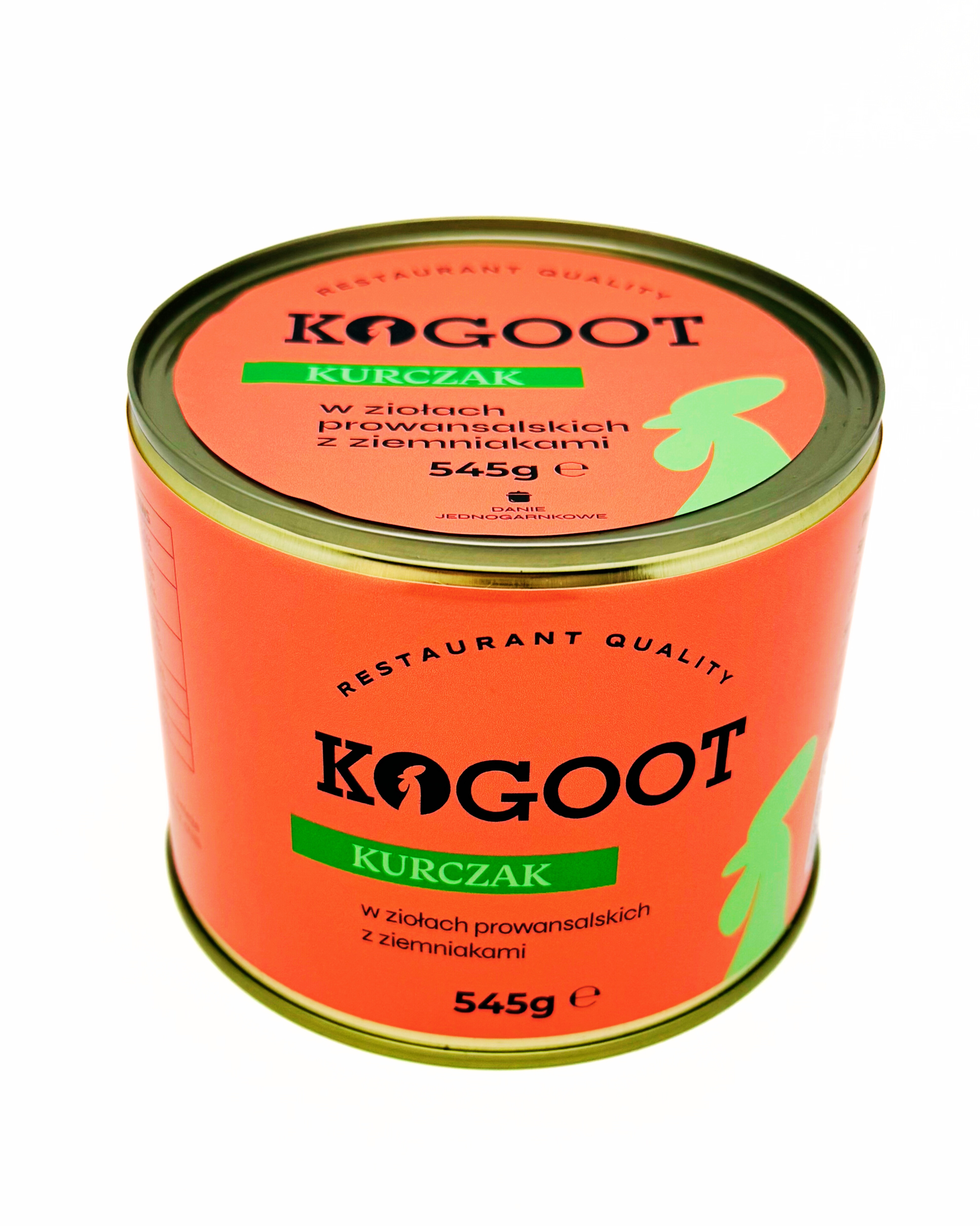Kogoot konzervált élelmiszer - Provence-i fűszerekkel ízesített csirke burgonyával 545 g