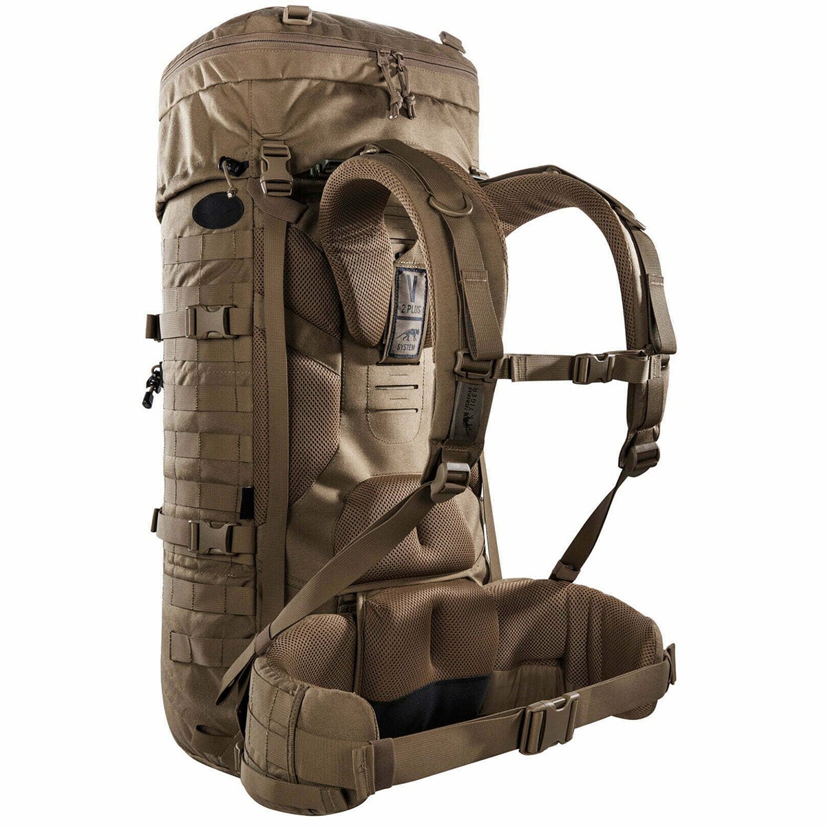 Tasmanian Tiger Base Pack hátizsák 52-65 l - Coyote Brown