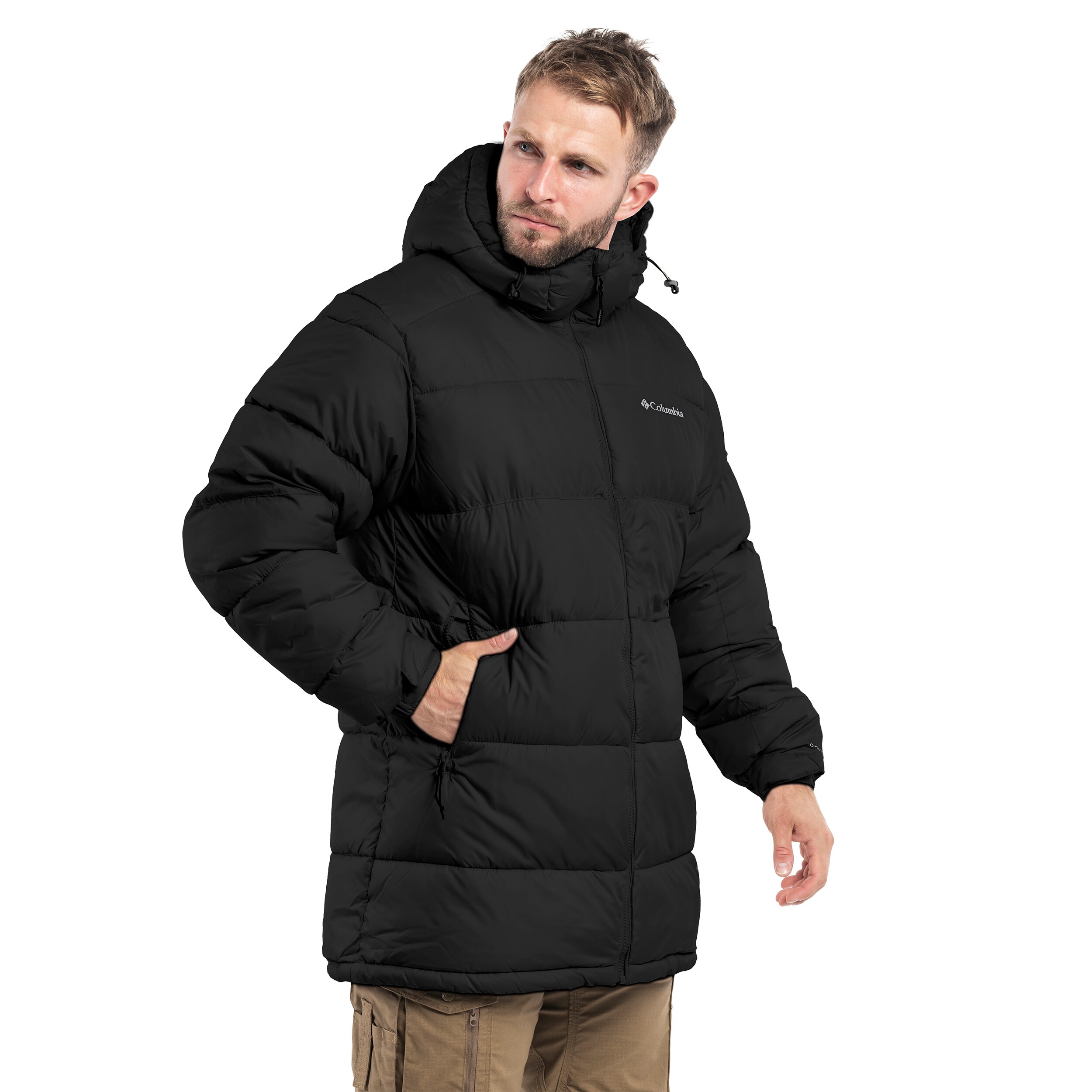 Columbia Pike Lake Puffer Parka kabát - Black