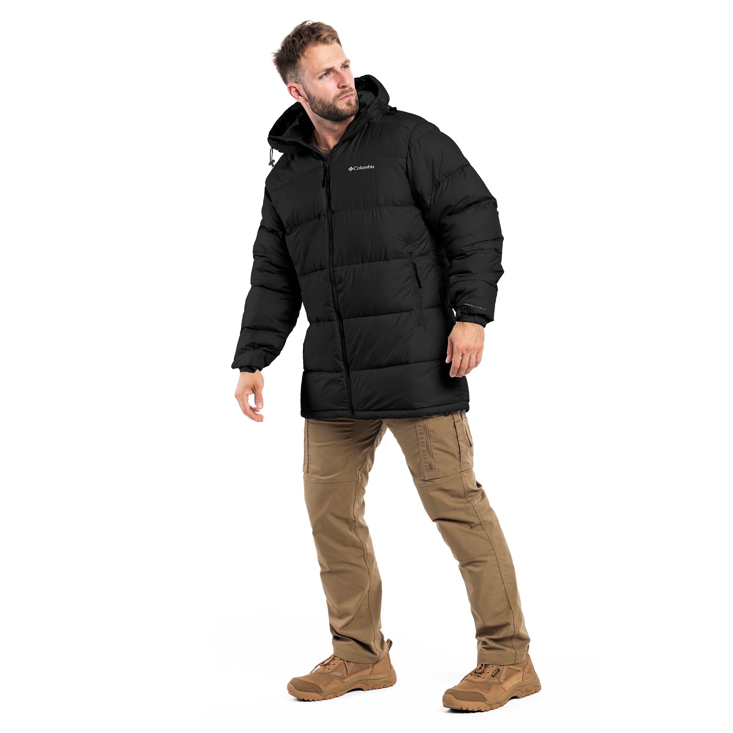 Columbia Pike Lake Puffer Parka kabát - Black