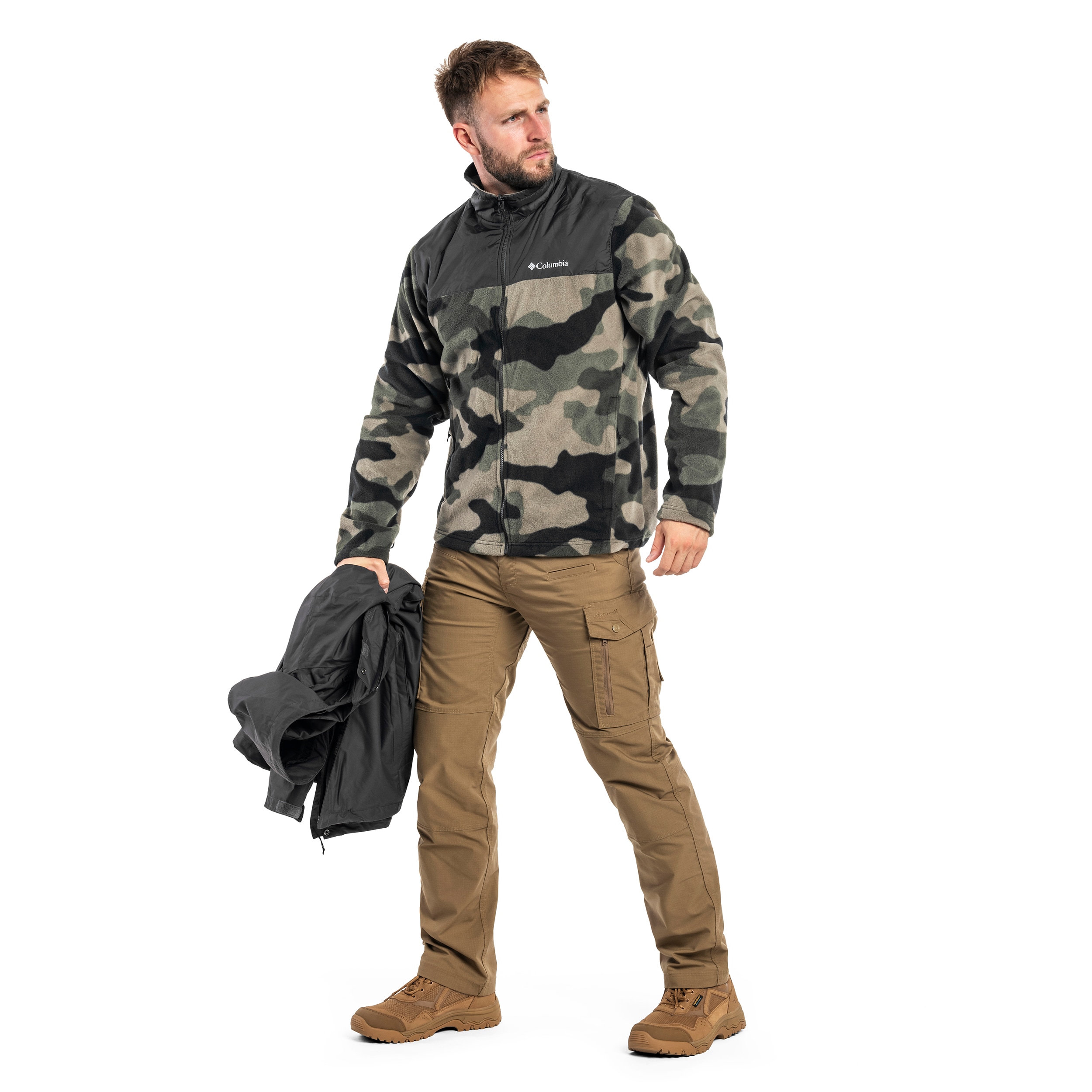 Columbia Bugaboo II Fleece Interchange kabát - Shark