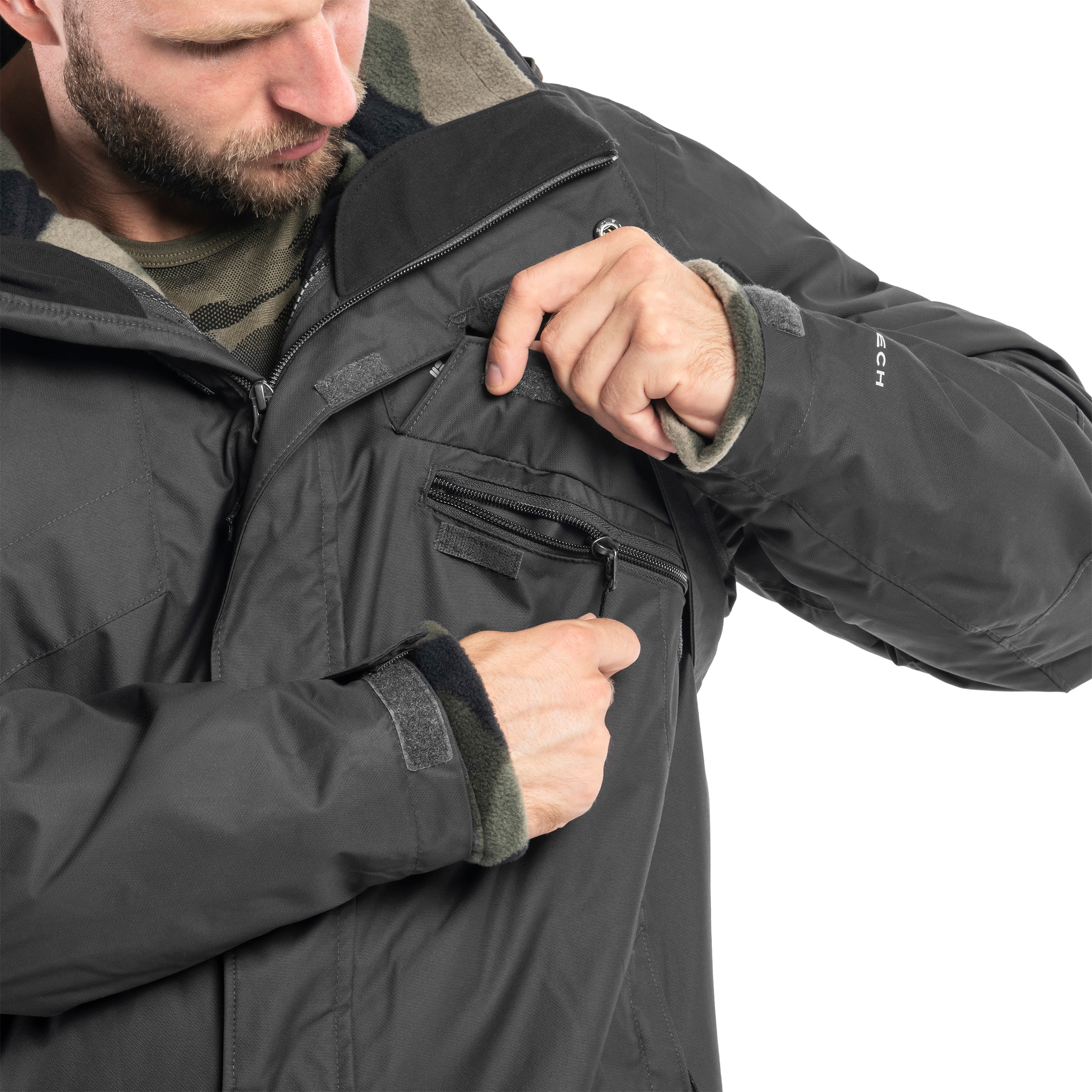 Columbia Bugaboo II Fleece Interchange kabát - Shark