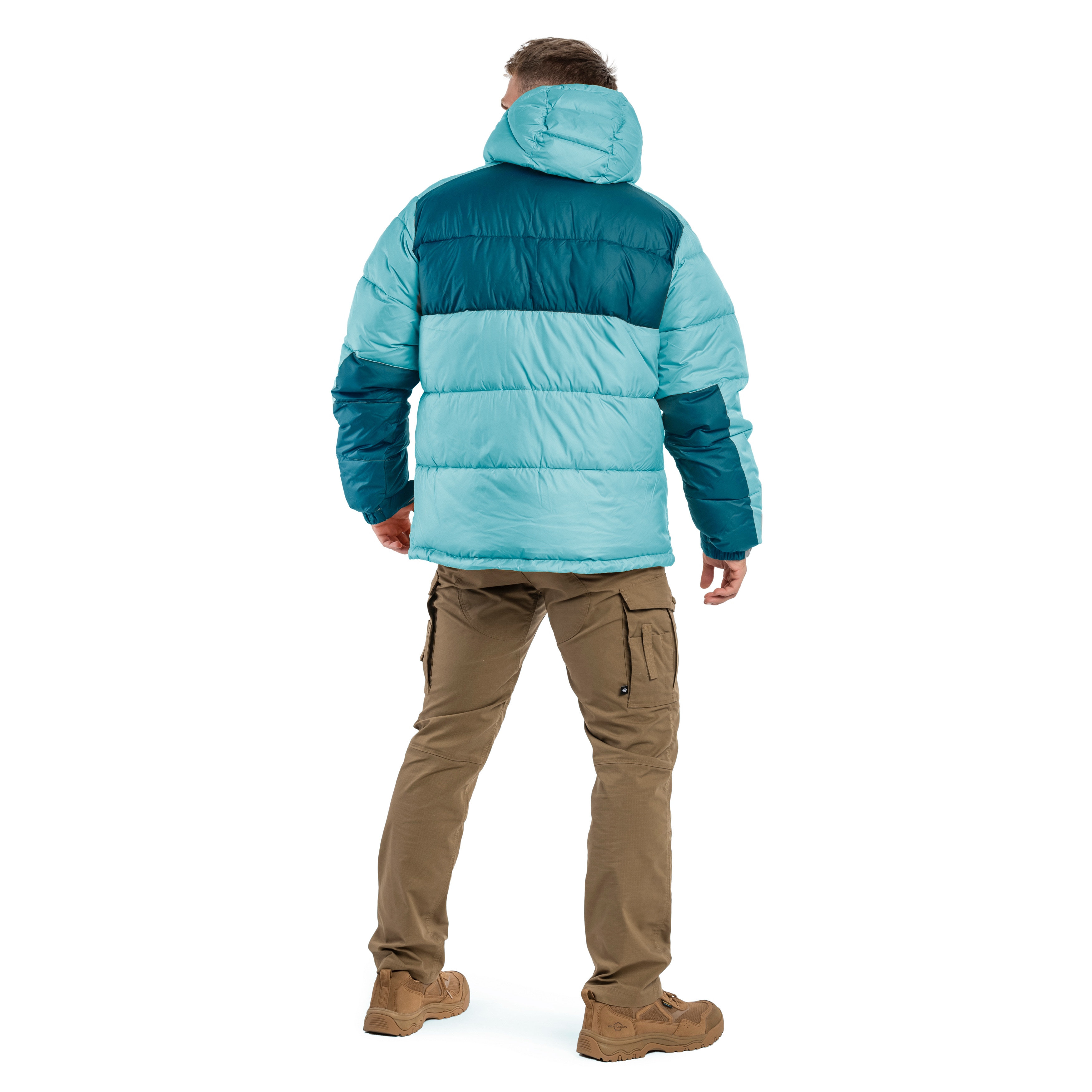 Columbia Pike Lake II Hooded kabát - Metal/Night Wave