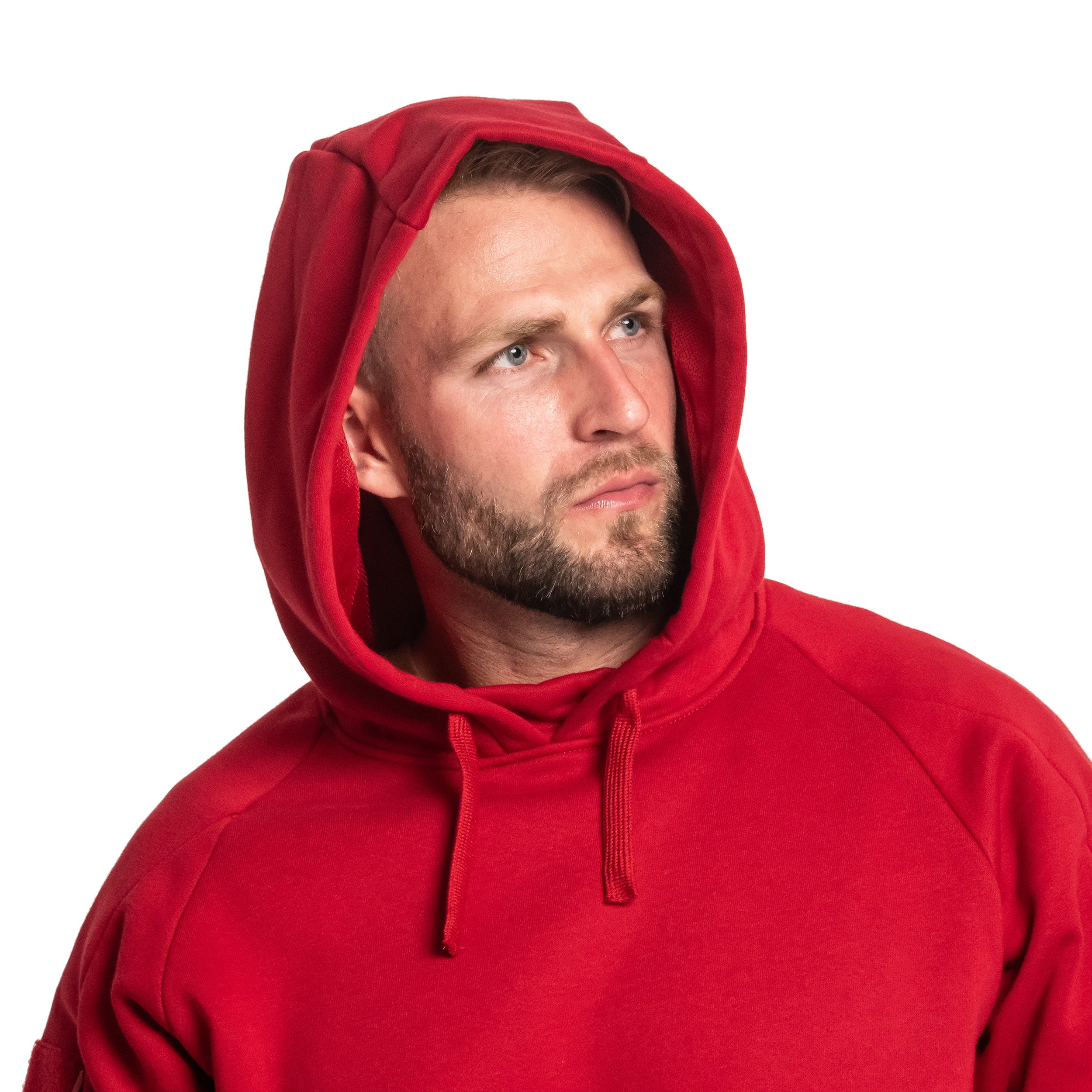 Helikon Urban Tactical Hoodie Lite Kangaroo pulóver - Red